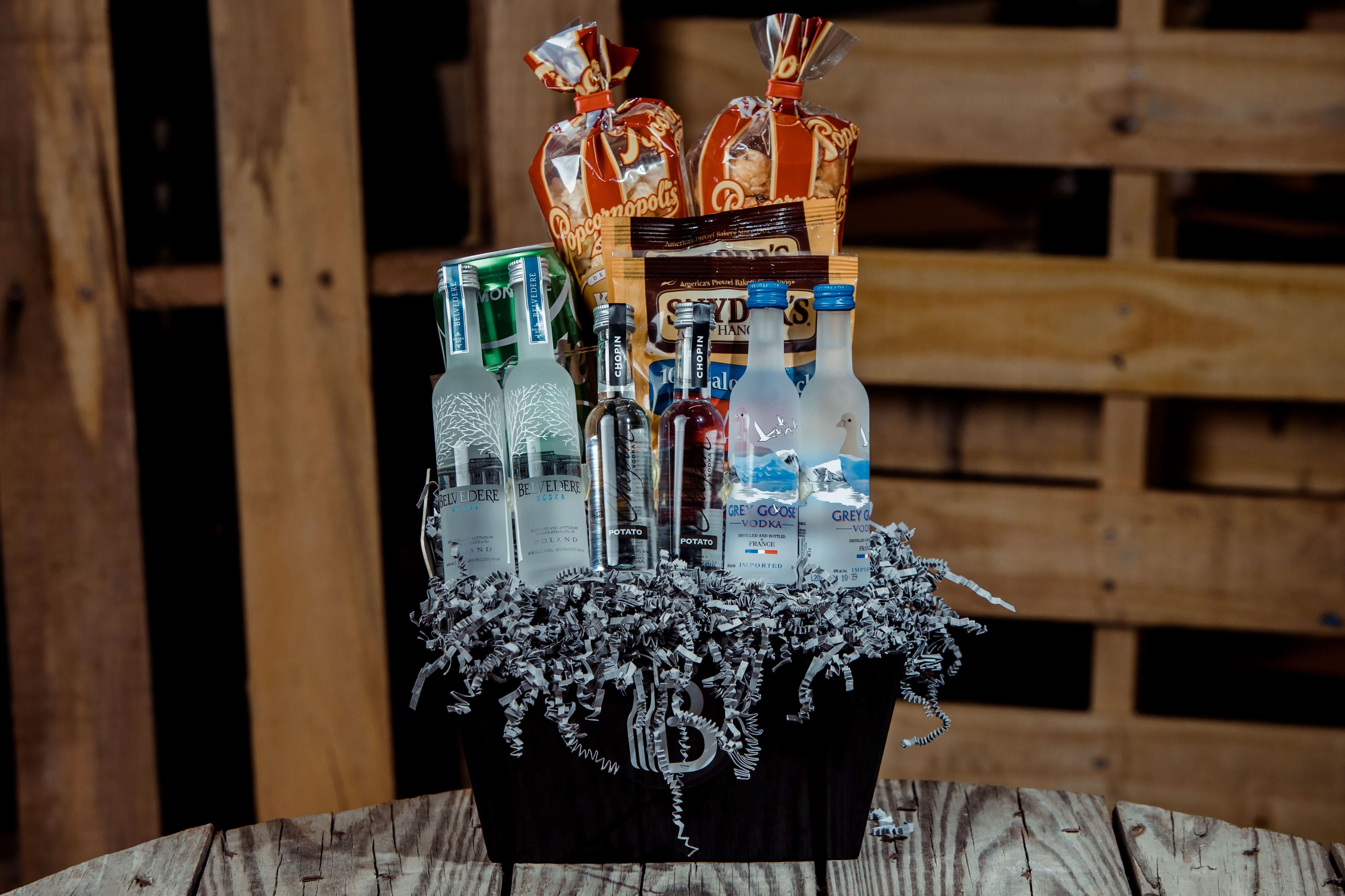 The Vodka Sampler Gift Basket