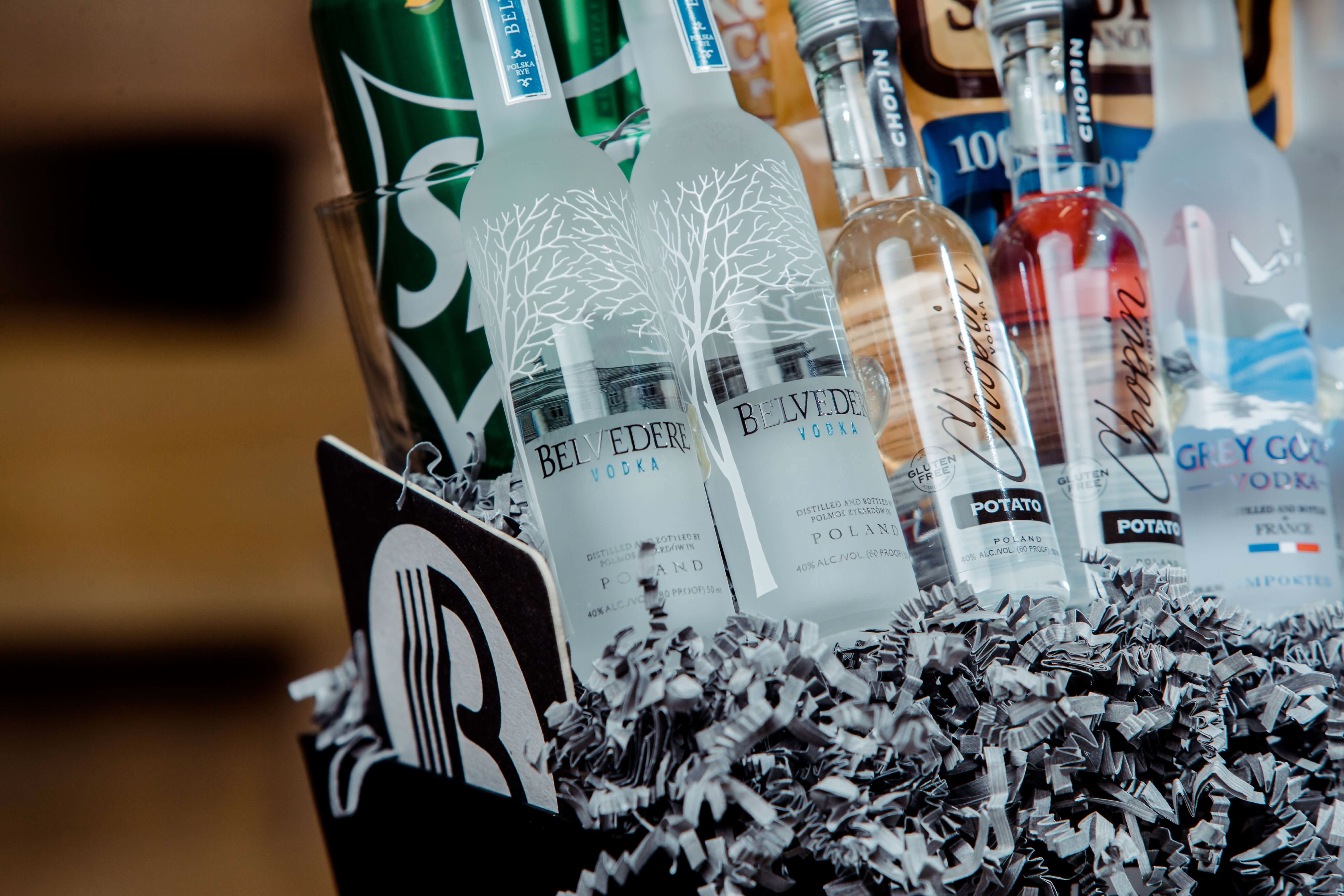 The Vodka Sampler Gift Basket