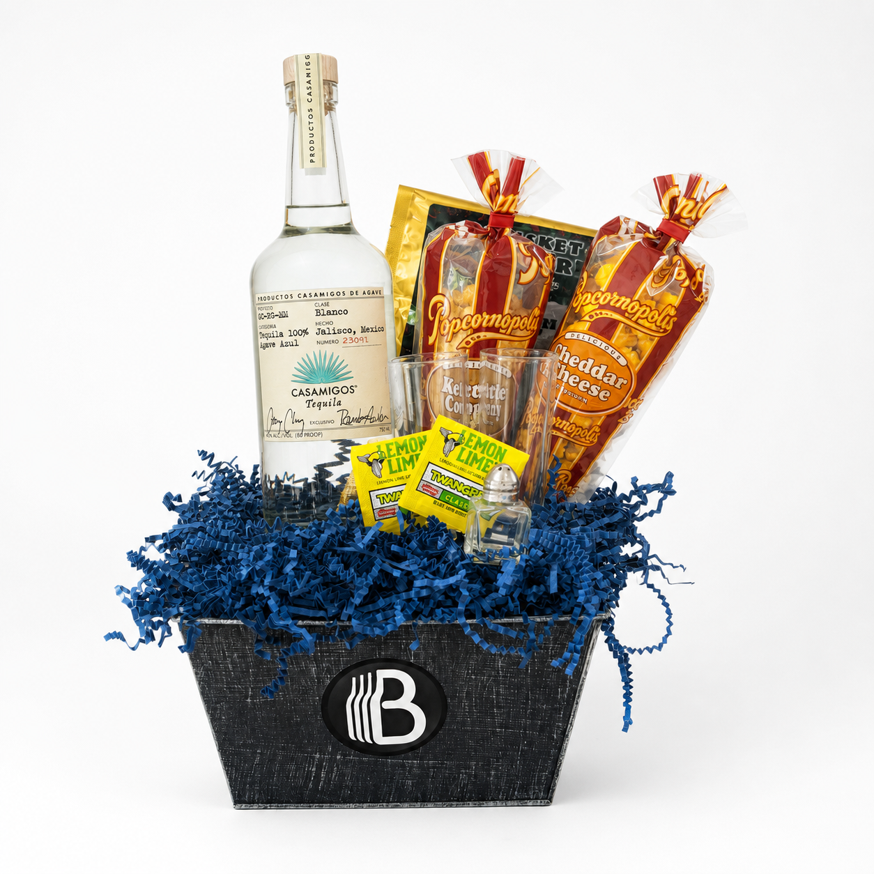Casamigos Blanco Tequila Gift Basket | The BroBasket