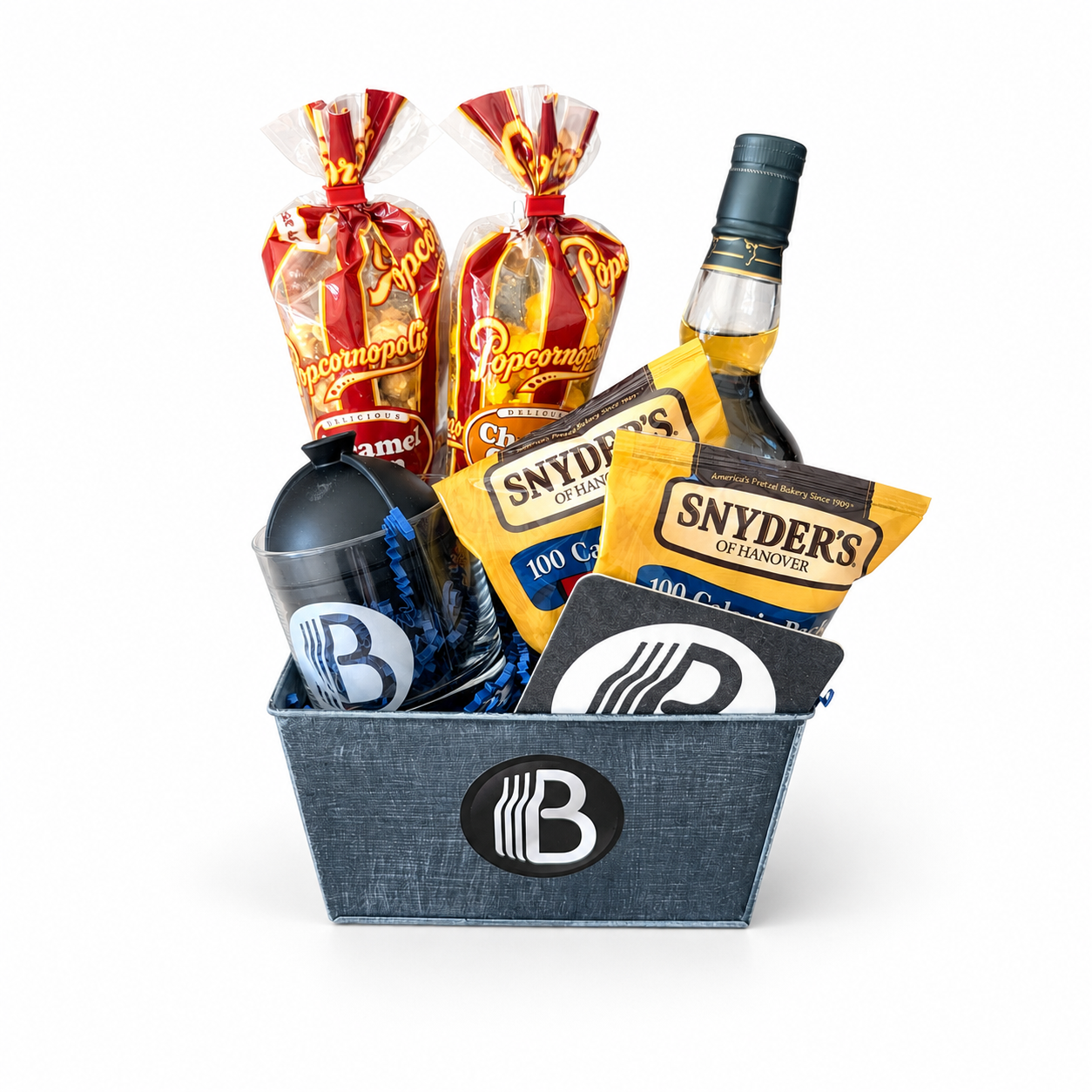 Buffalo Trace Bourbon Gift Basket for Him | The BroBasket