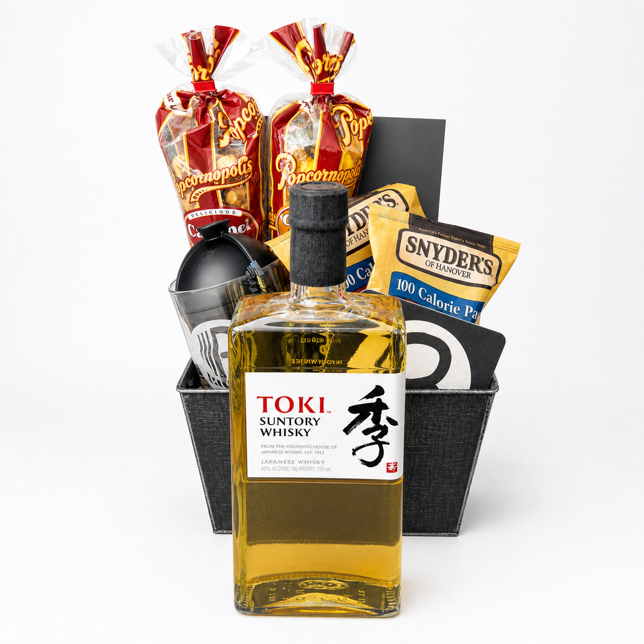 Suntory Toki Japanese Whiskey Gift Basket for Him | The BroBasket