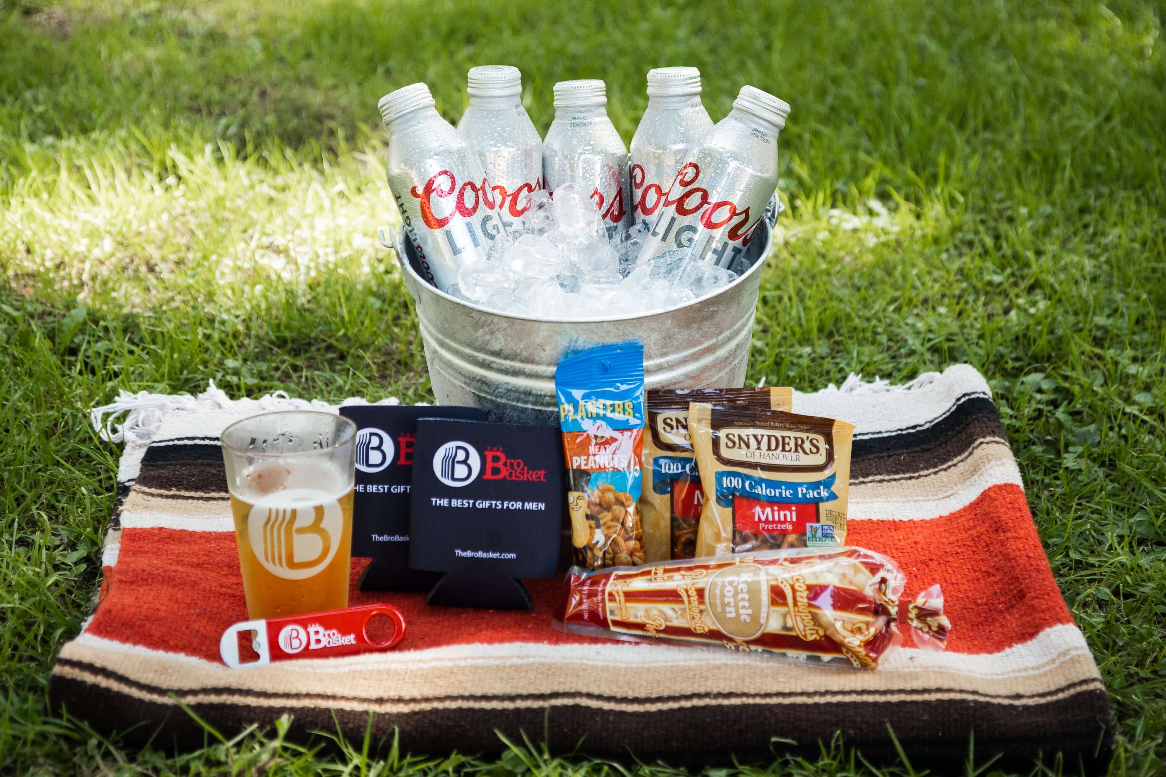 Bucket of Beer Gift Basket