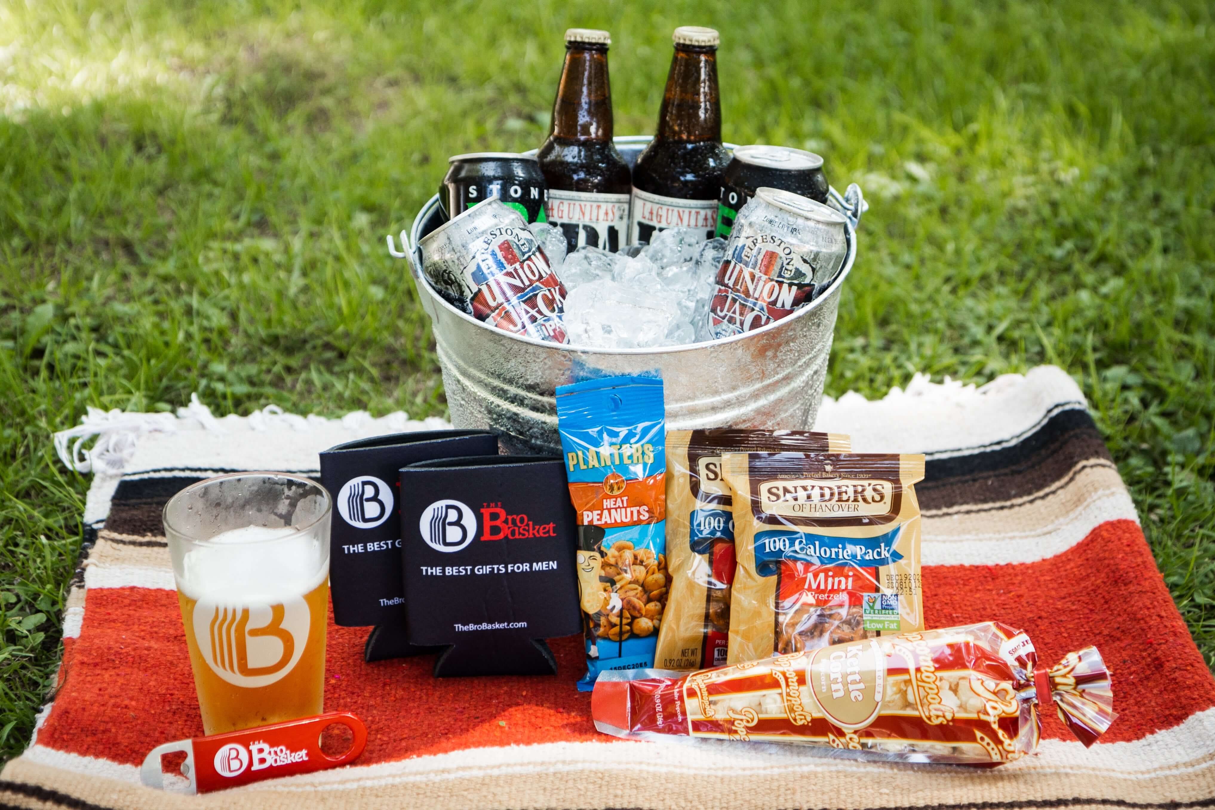 Craft Beer Sampler Bucket Gift Basket