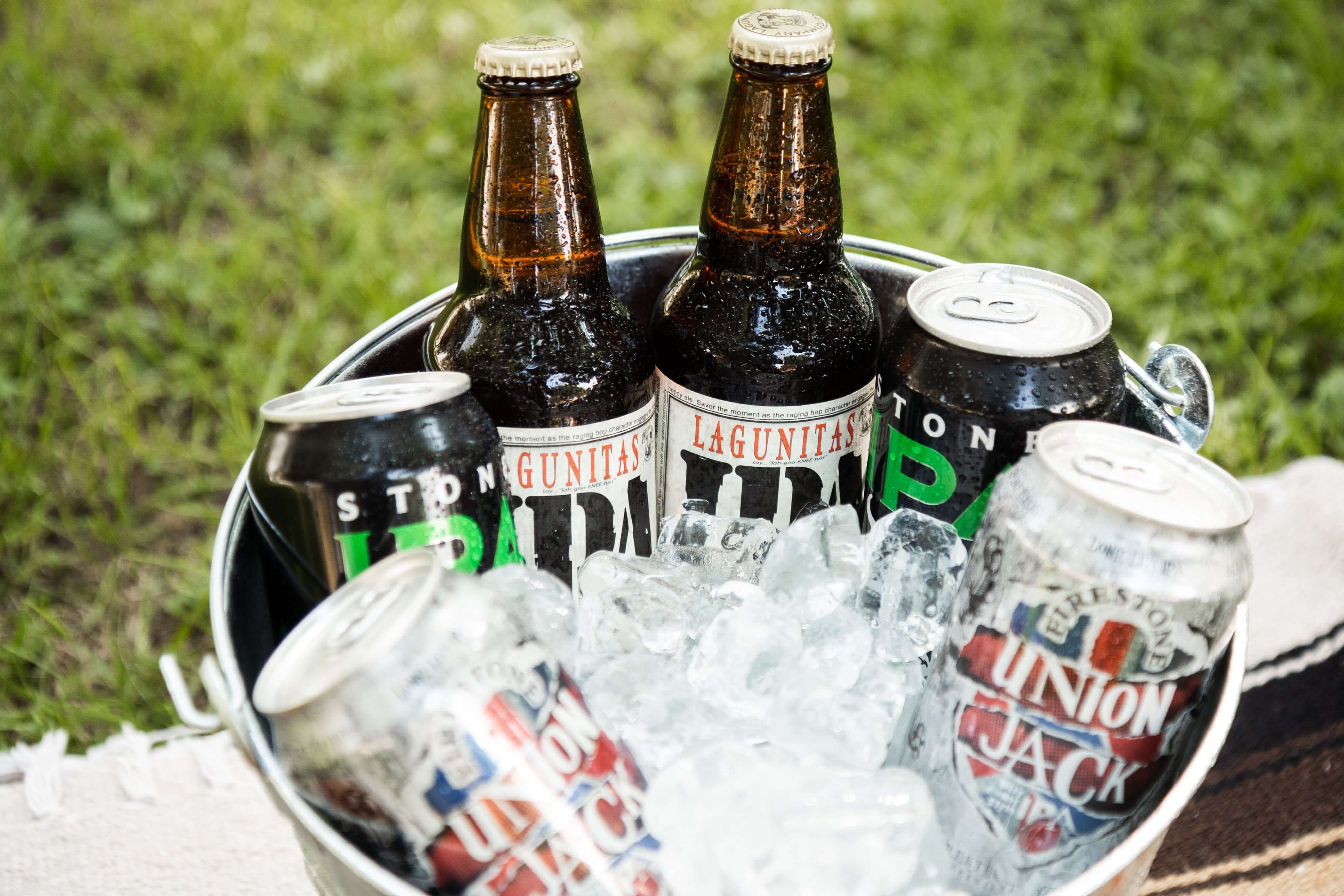 Craft Beer Sampler Bucket Gift Basket