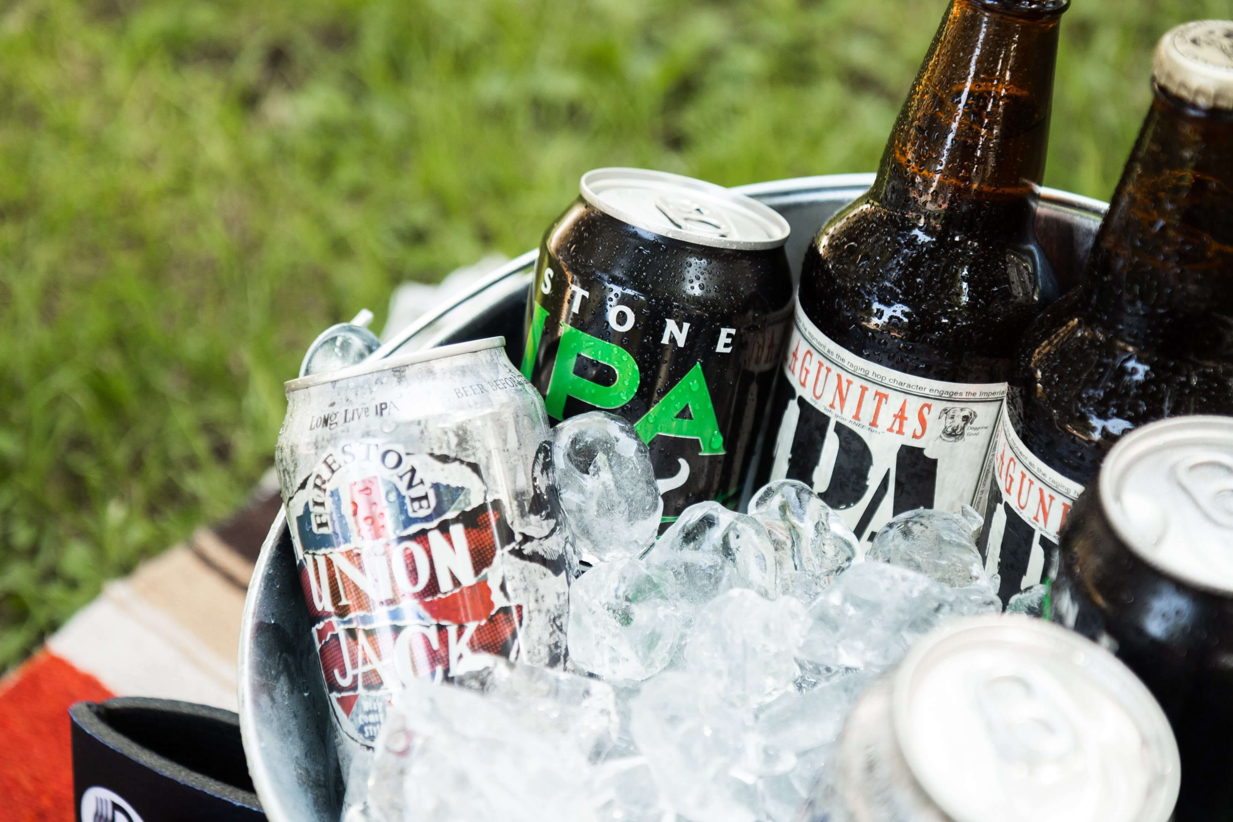 Craft Beer Sampler Bucket Gift Basket
