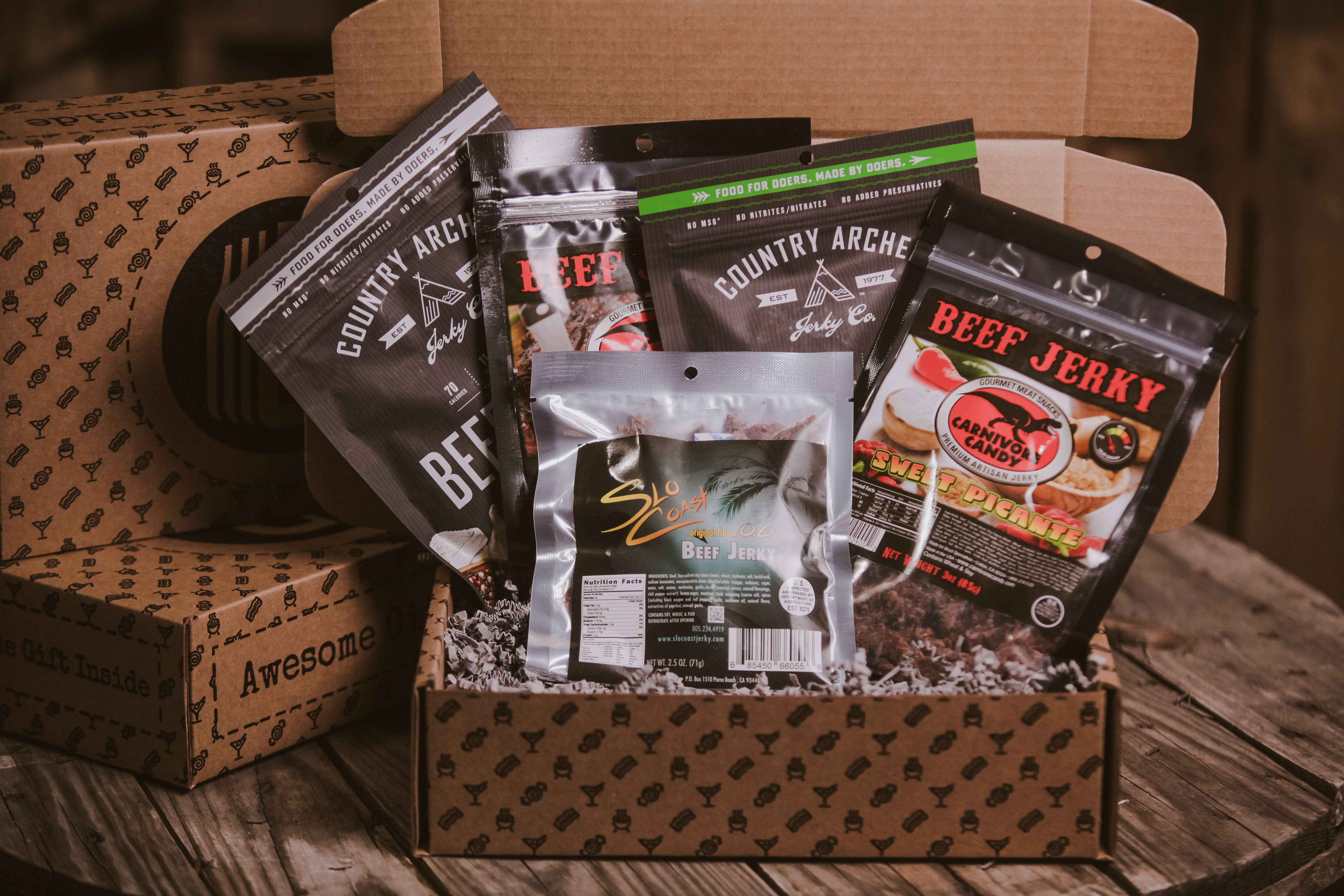 The Pound Of Flesh Beef Jerky Gift BroBox