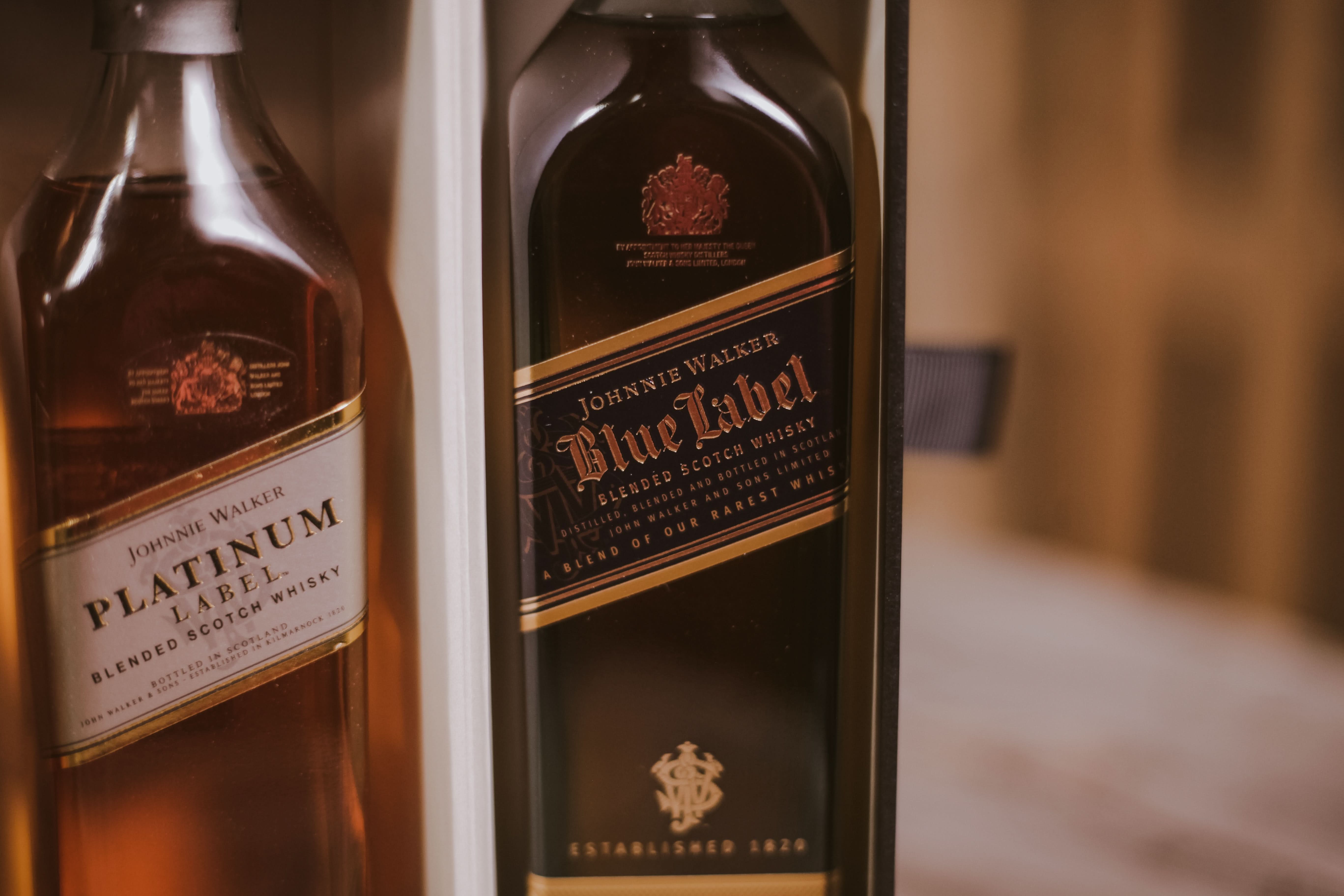 Johnnie Walker Scotch Collection - set of 4 200ml bottles