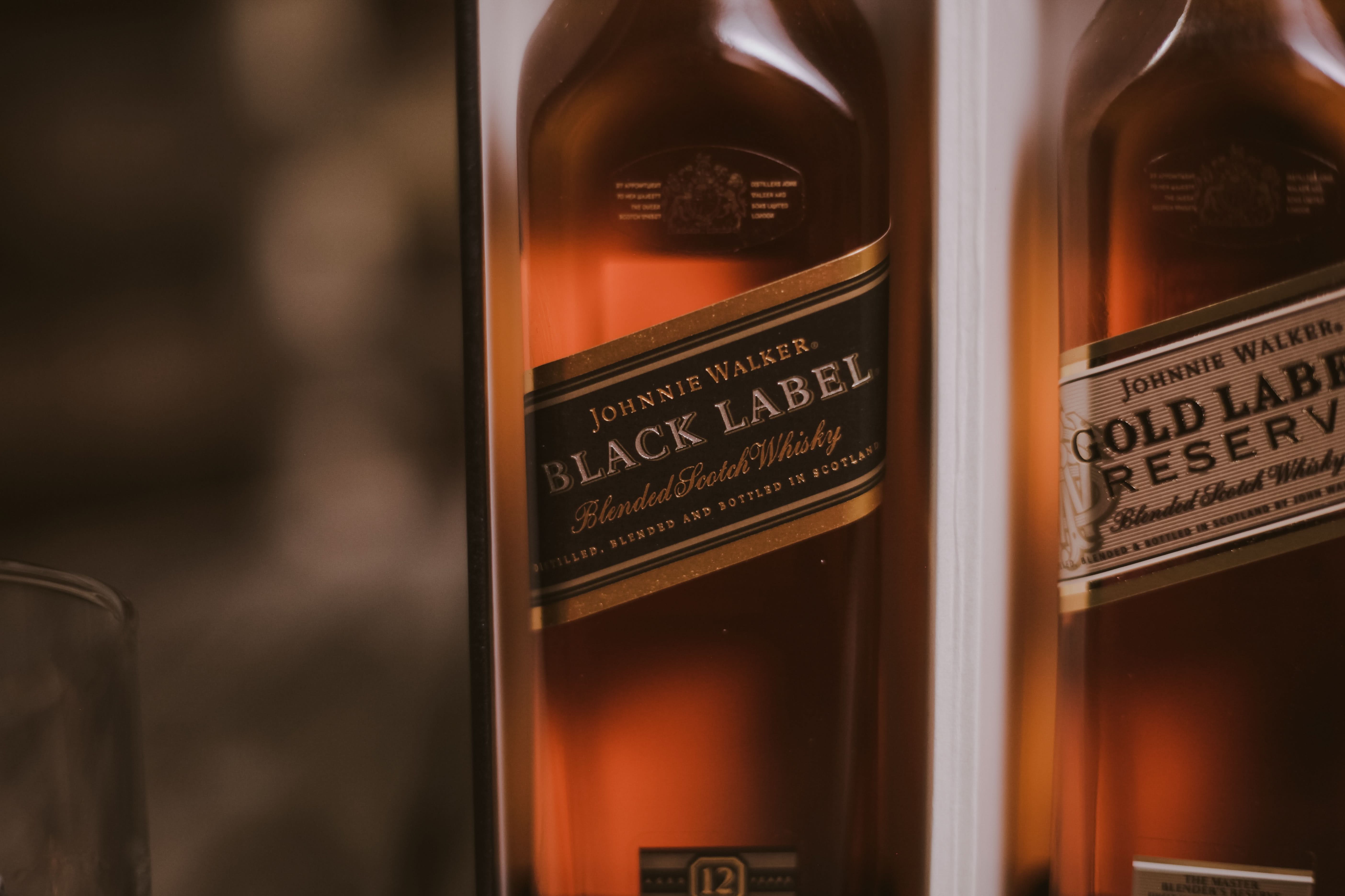 Johnnie Walker Scotch Collection - set of 4 200ml bottles