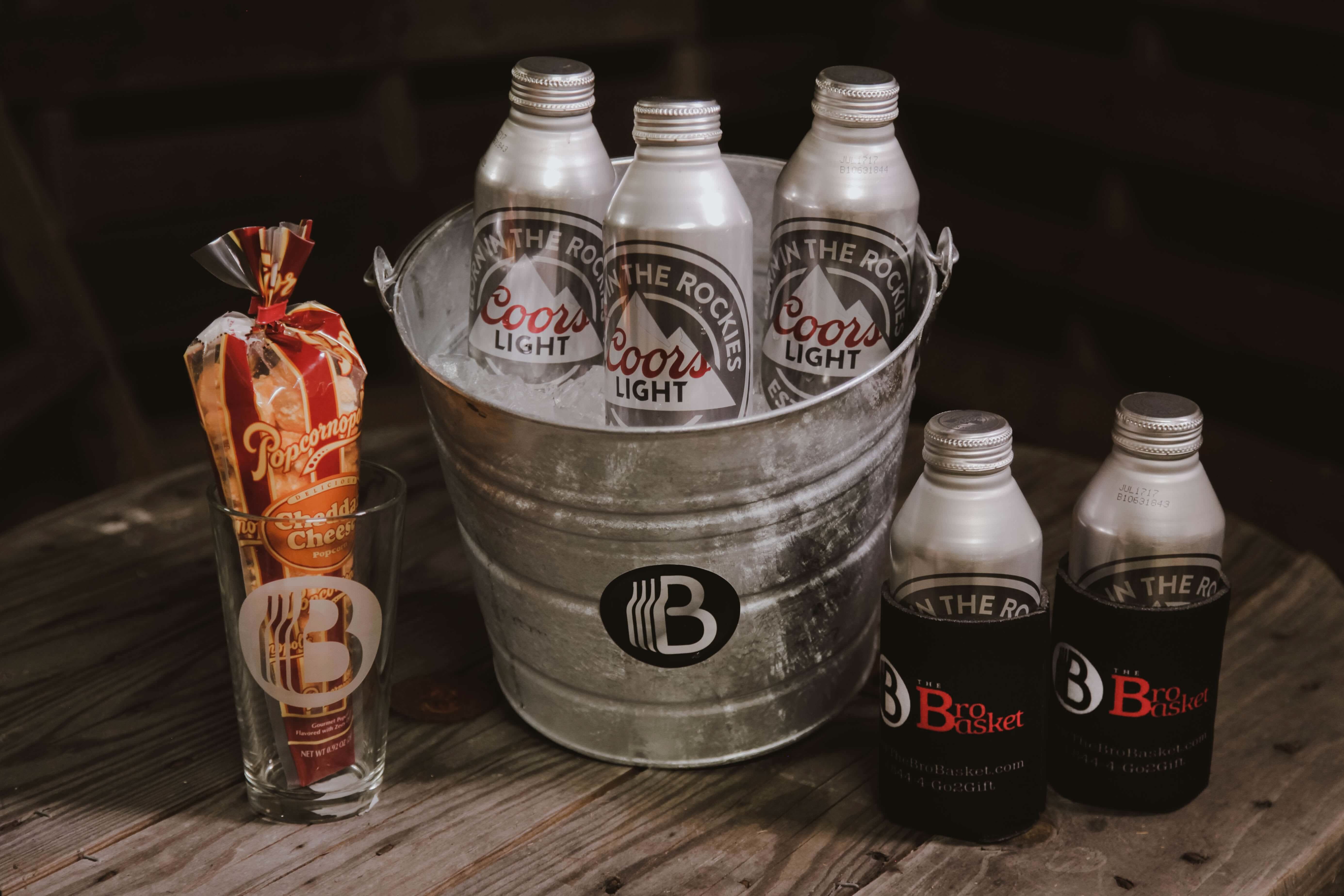 Bucket of Beer Gift Basket