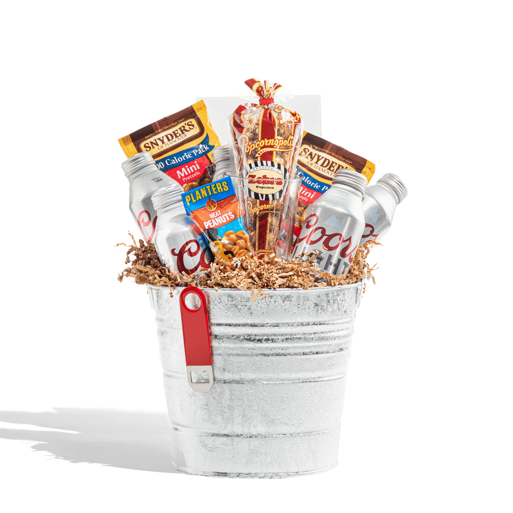 Bucket of Beer Gift Basket