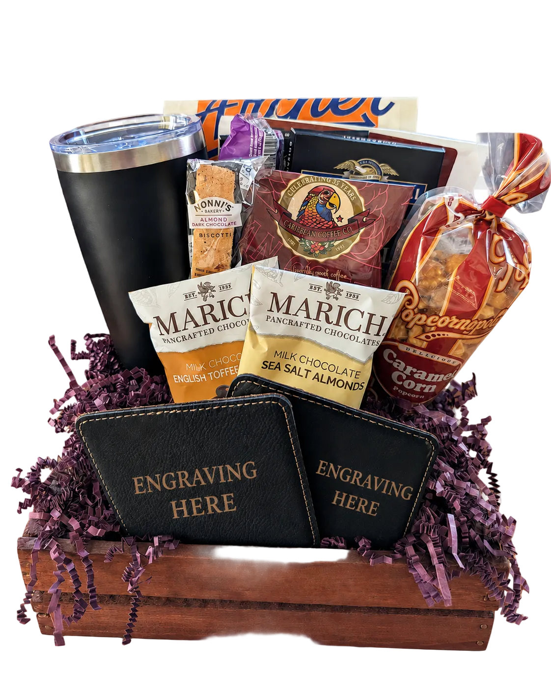 Coffee Congratulations Gift Basket