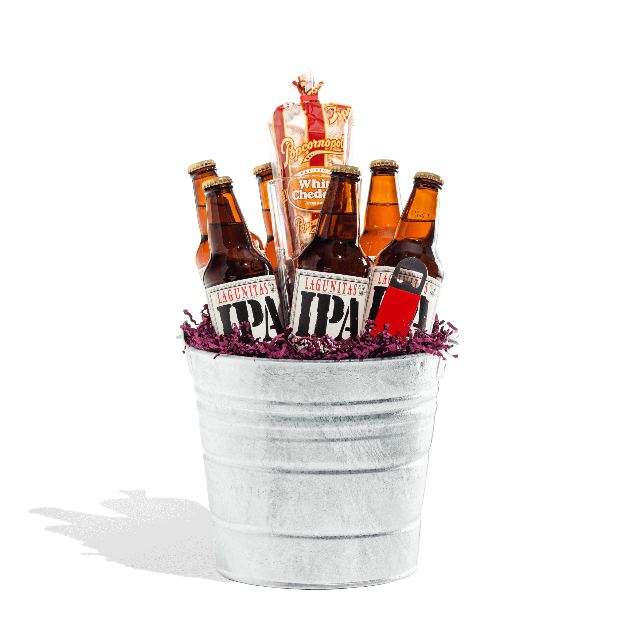 Craft Beer Bucket Gift Basket