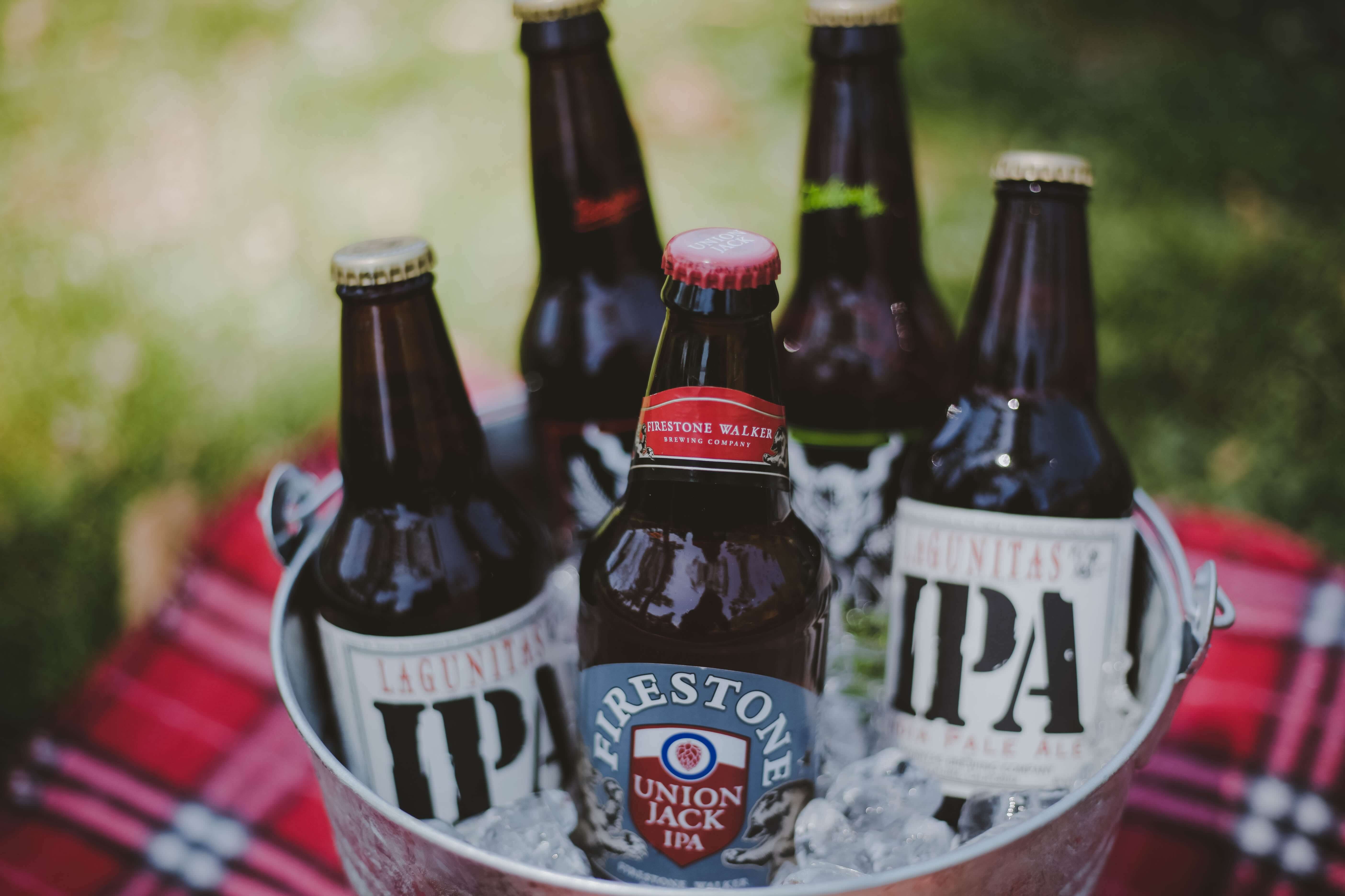 Craft Beer Sampler Bucket Gift Basket