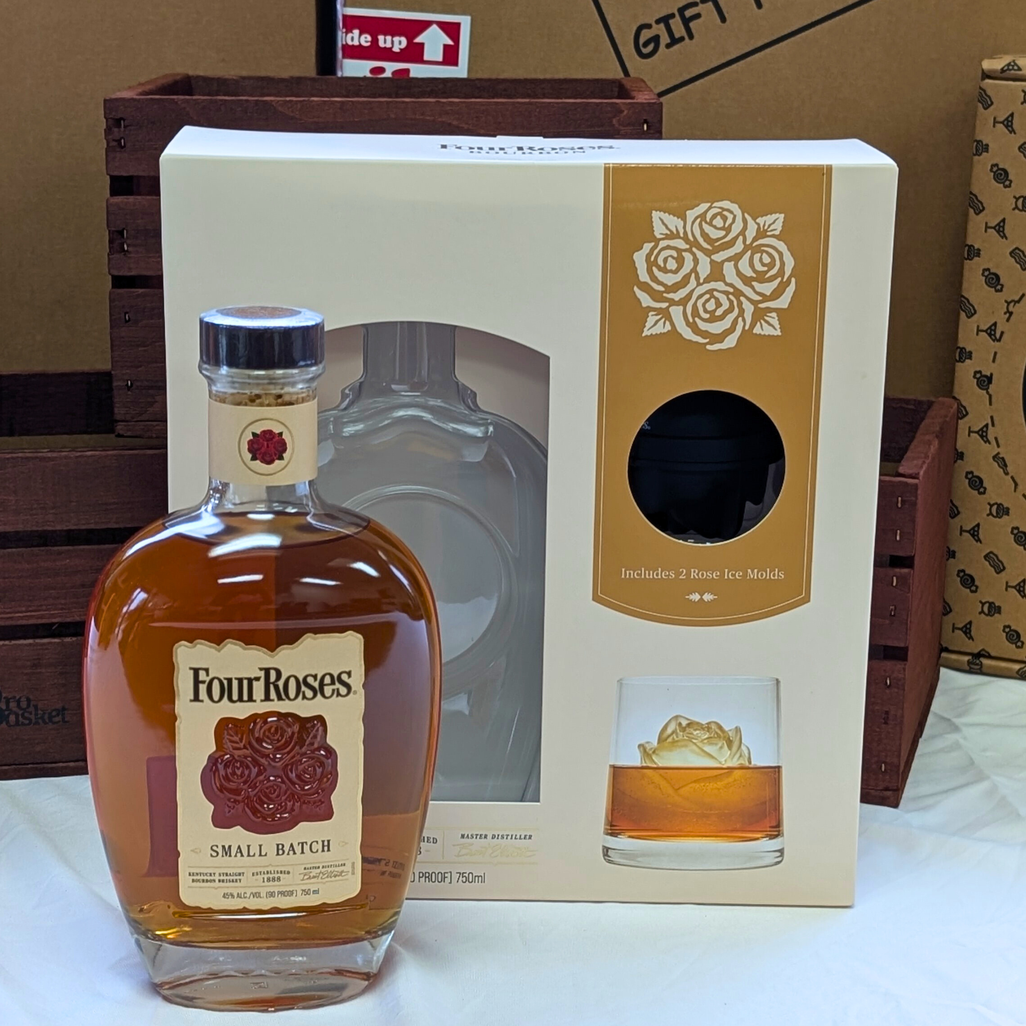 Four Roses Small Batch Bourbon Gift Set