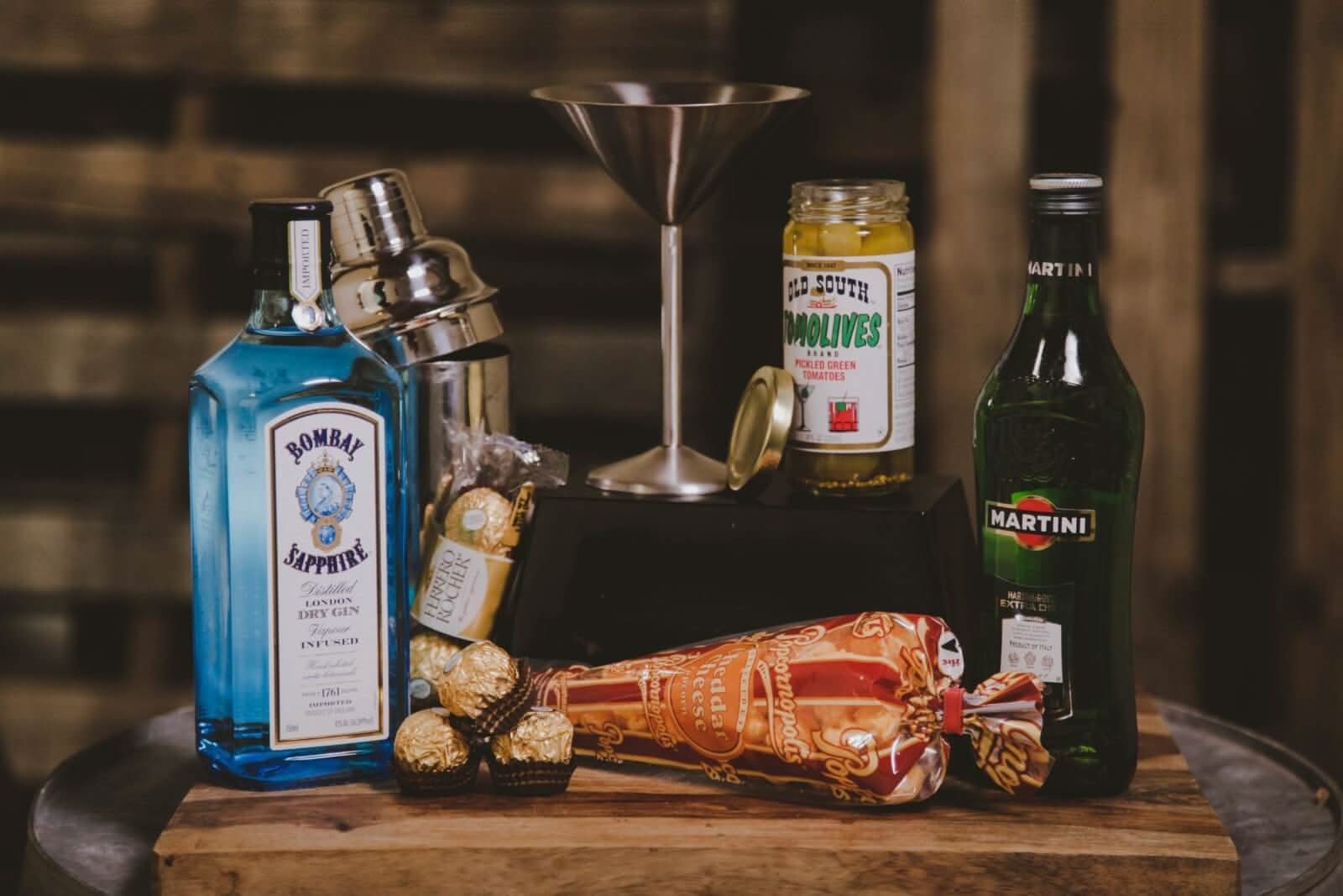 The Classic Martini Gift Basket
