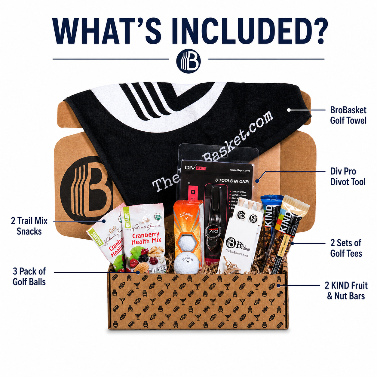 Golfer Gift Gift Set BroBox
