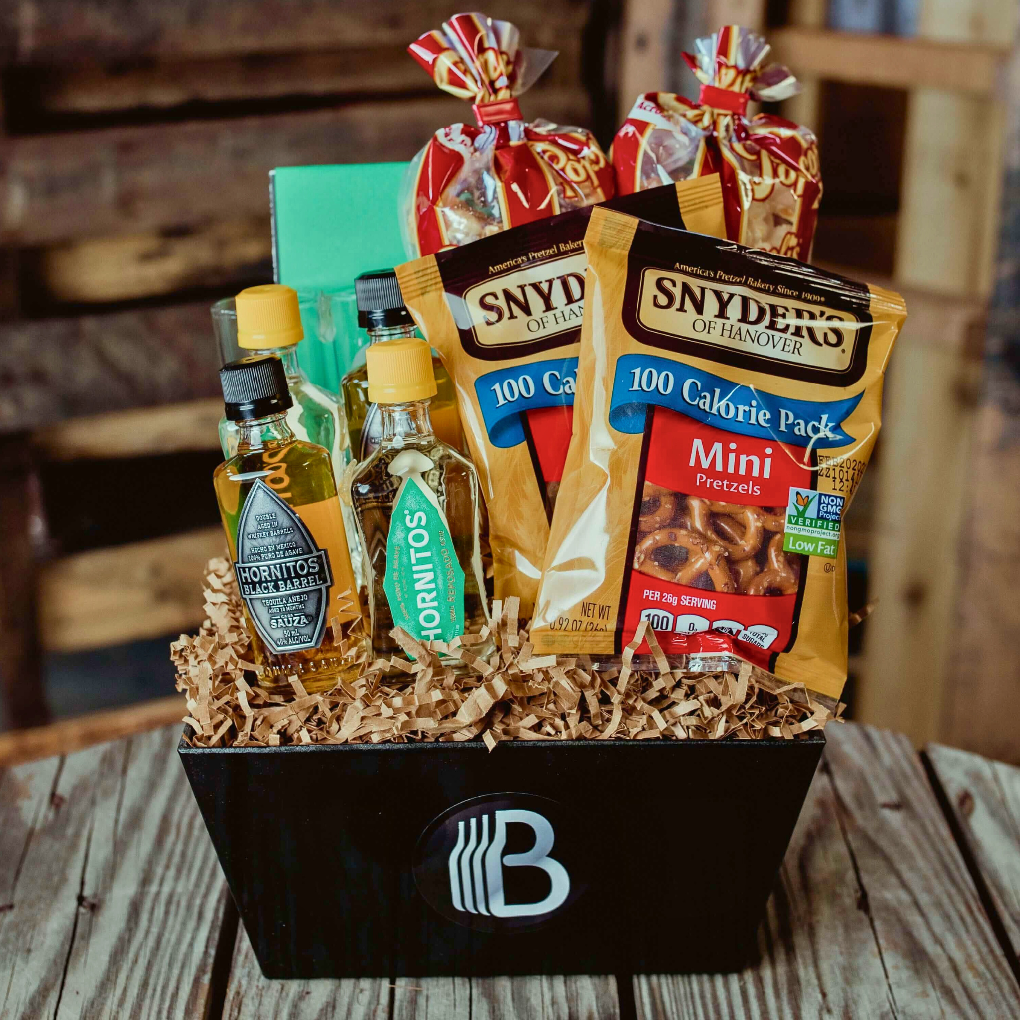 The Hornitos Tequila Sampler Gift Basket