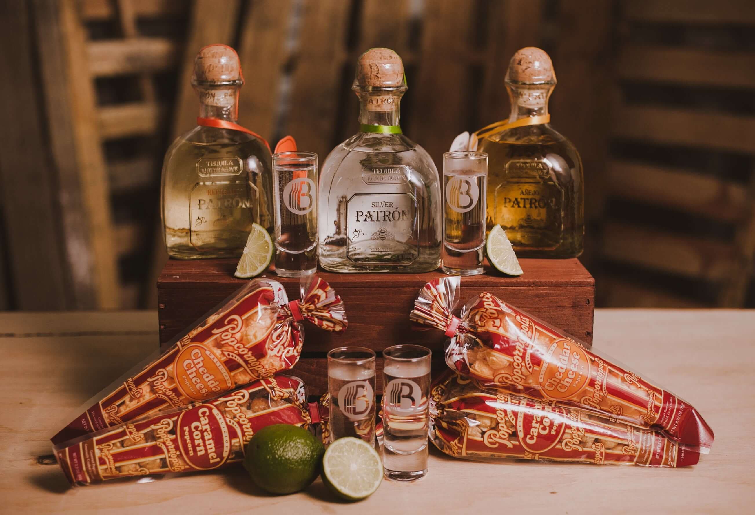 El Jefe - Patron Tequila Sampler Gift Basket