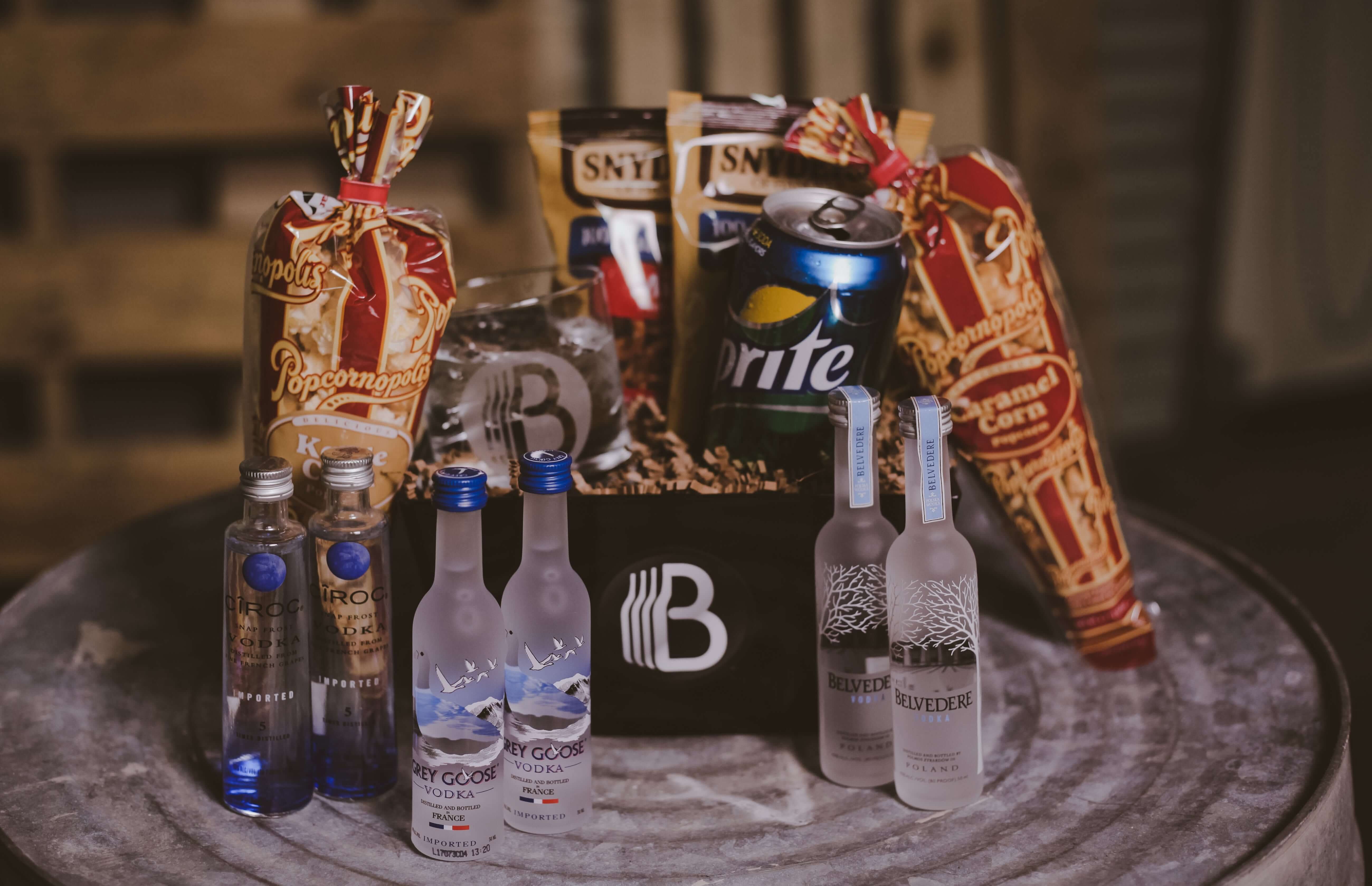 The Vodka Sampler Gift Basket