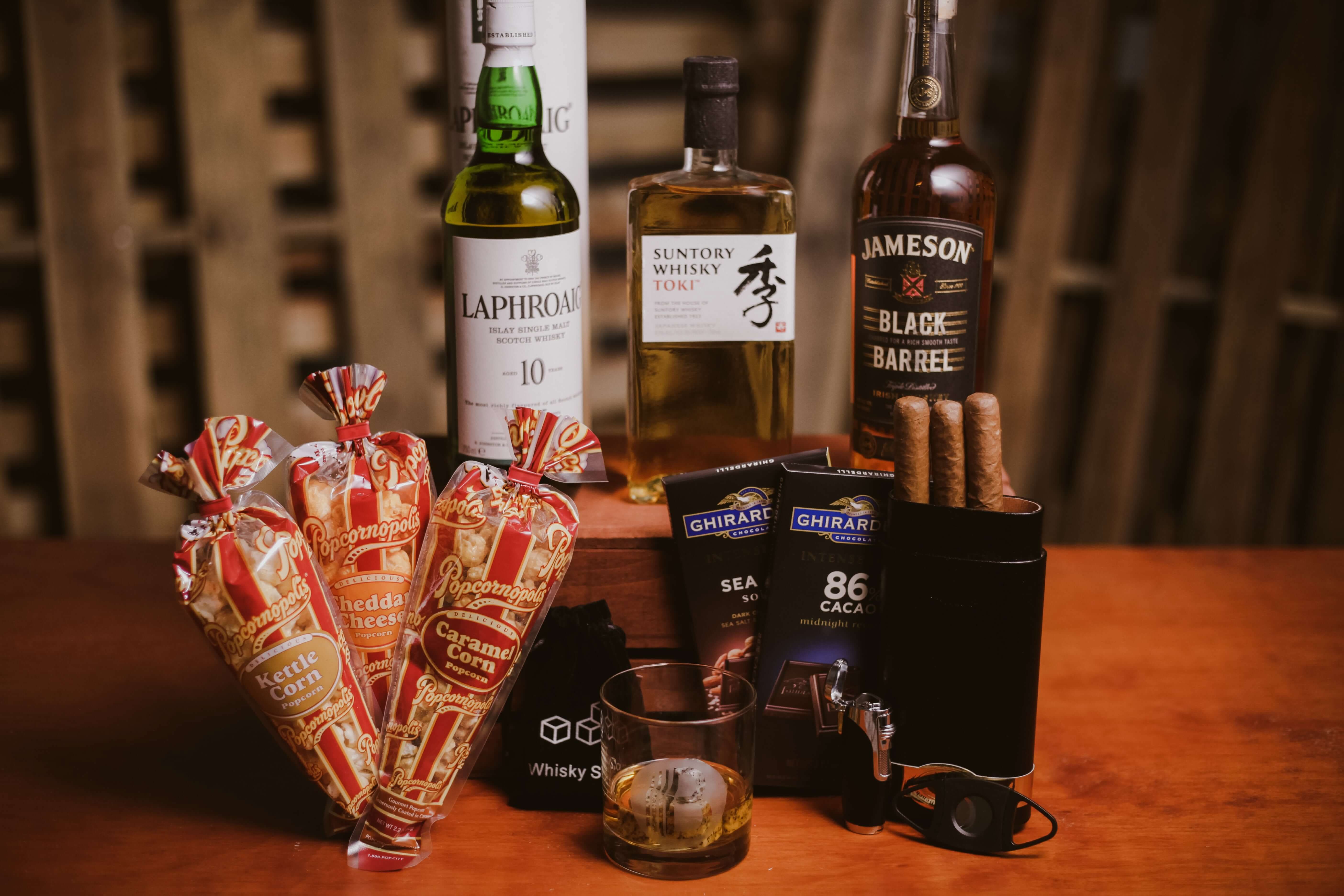 A World of Whiskey Gift Basket