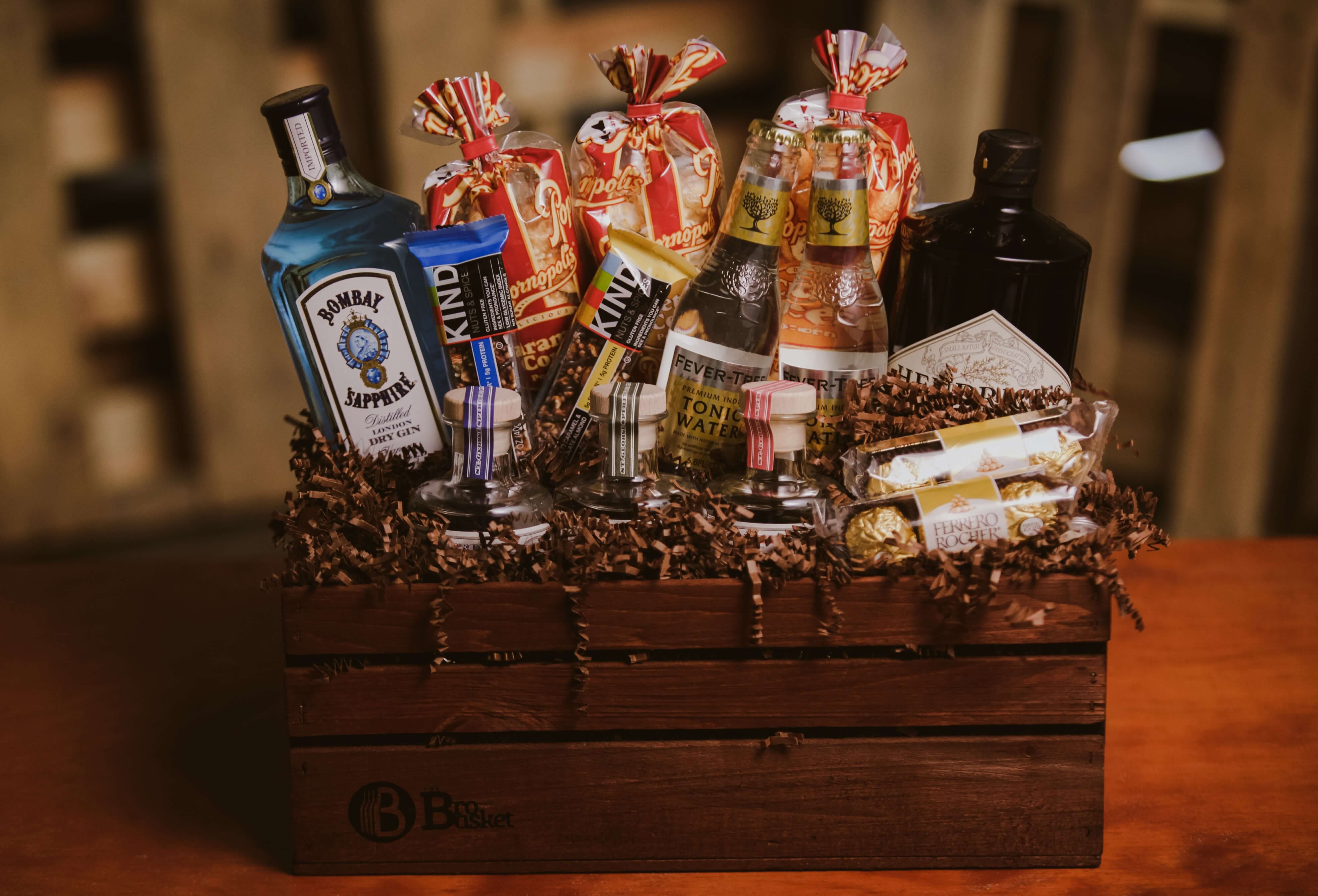 A Gin and Tonic Dream Gift Basket