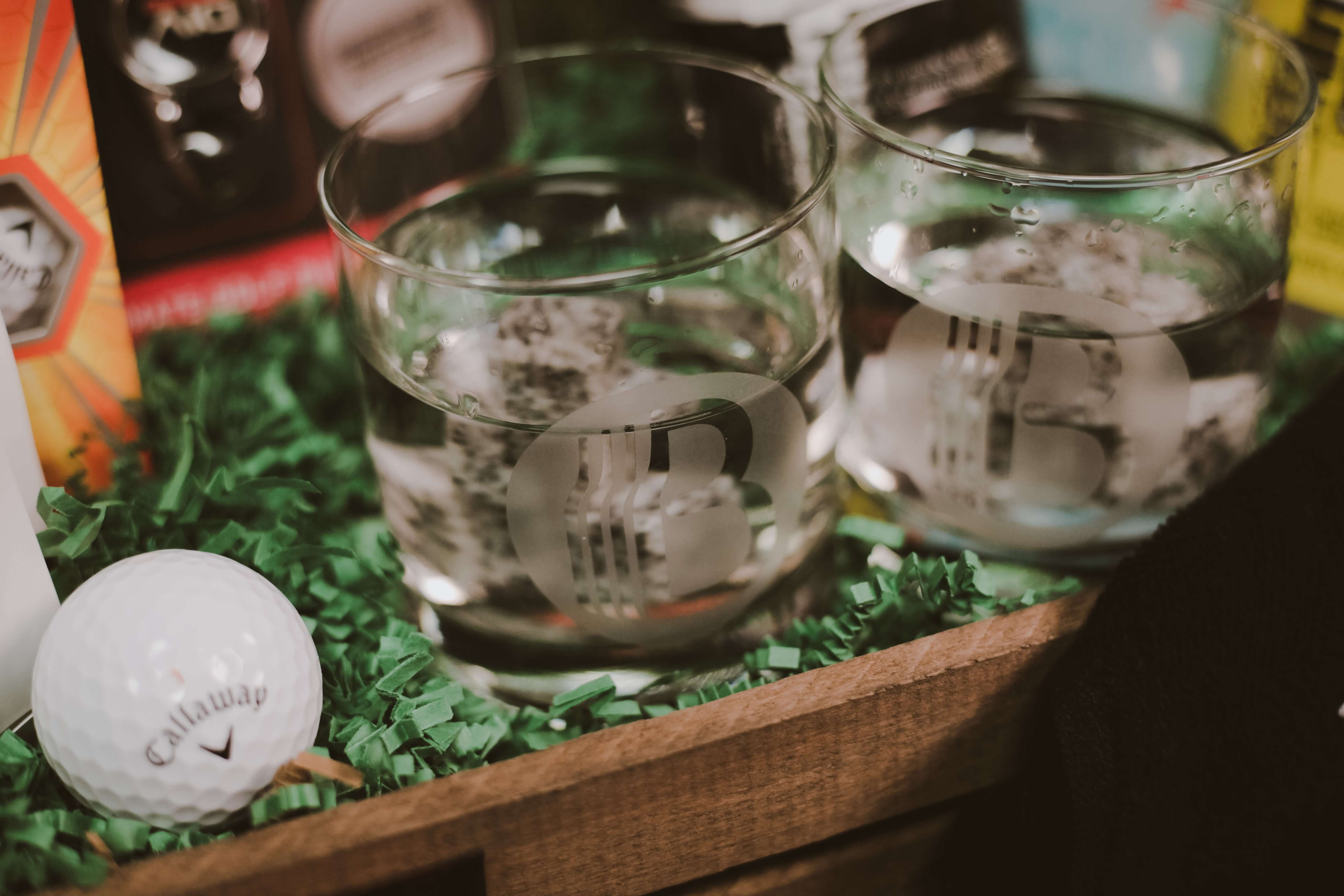 Serious Golfer Gift Basket
