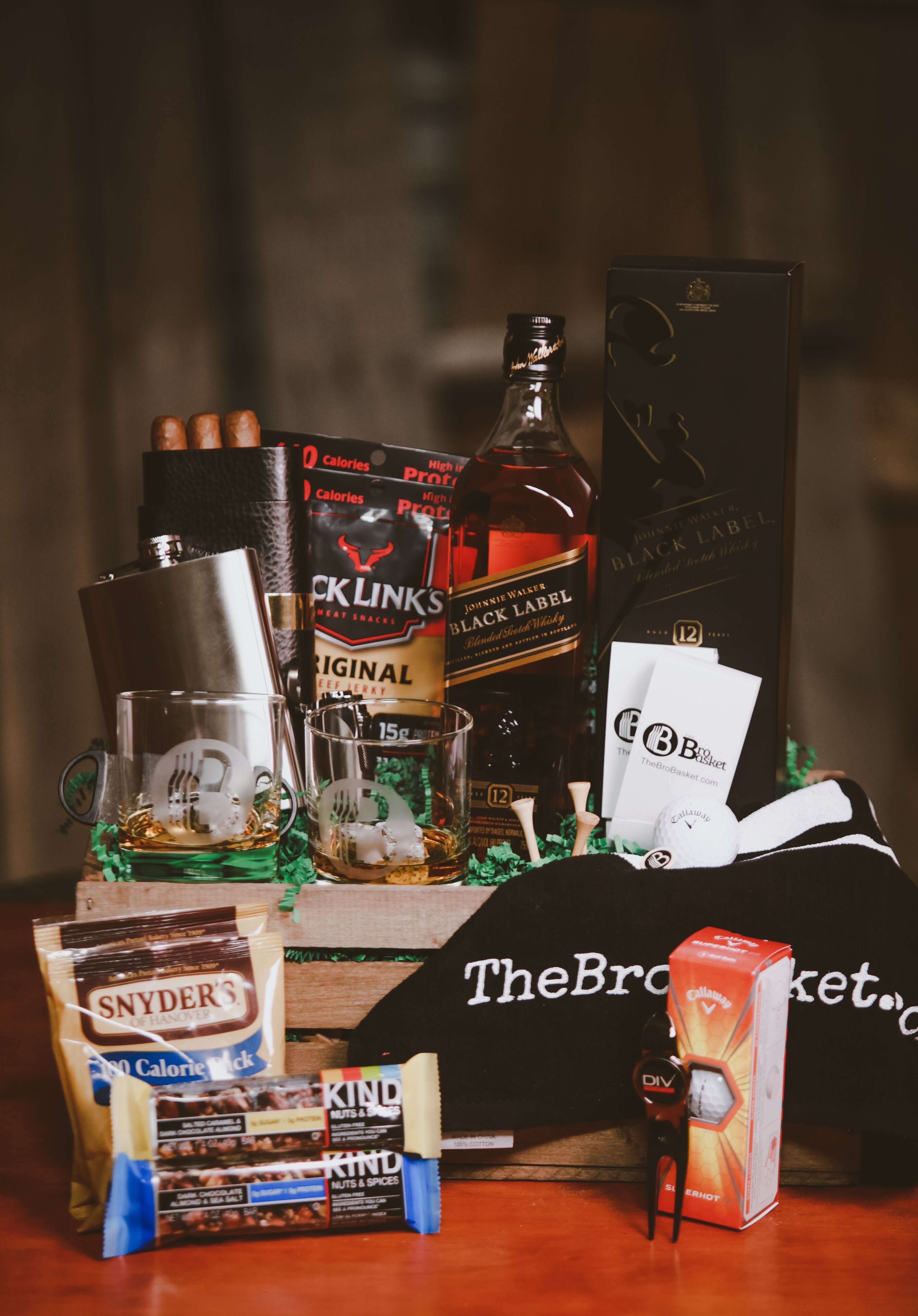 Golfers Delight Golf Gift Basket