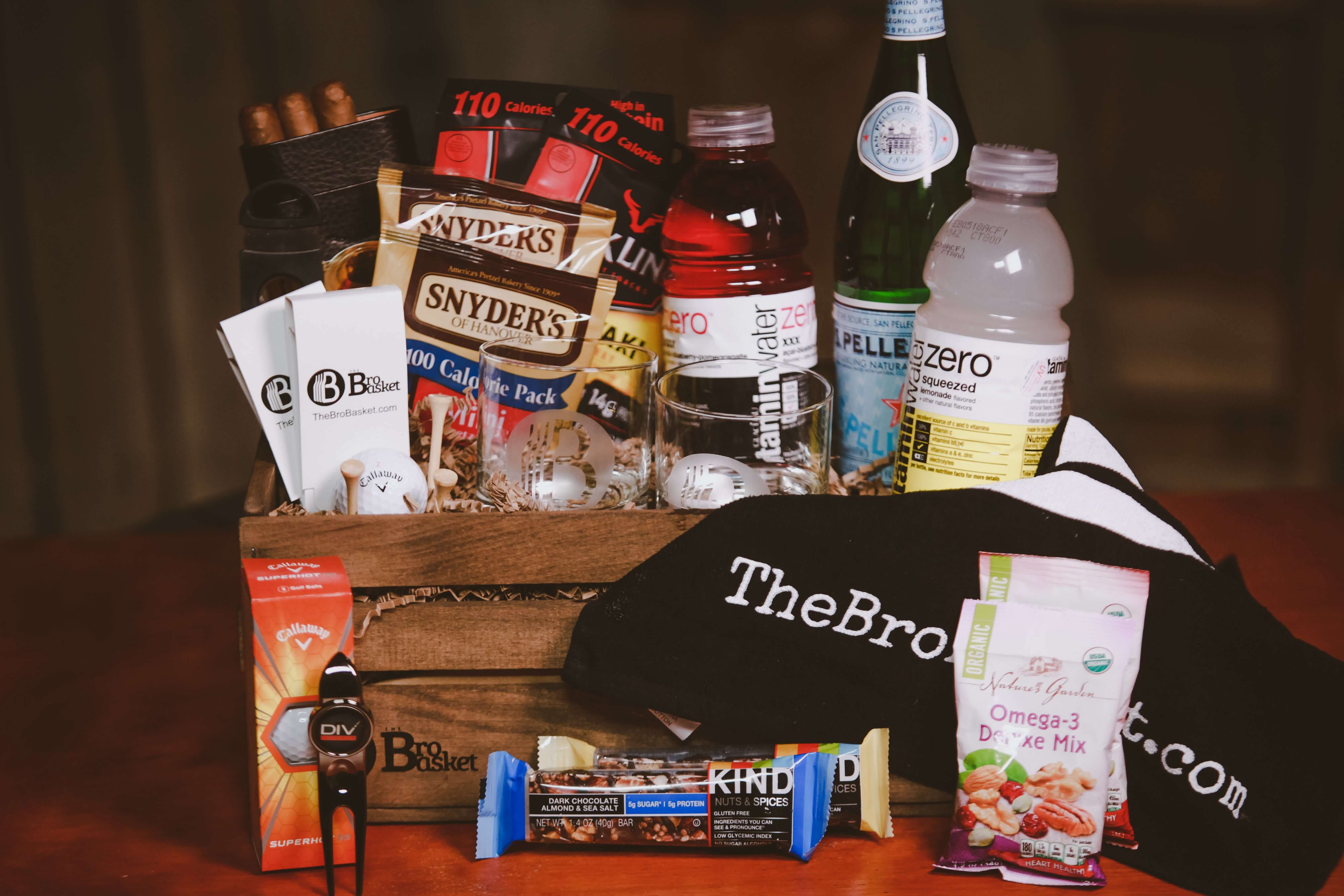 Serious Golfer Gift Basket