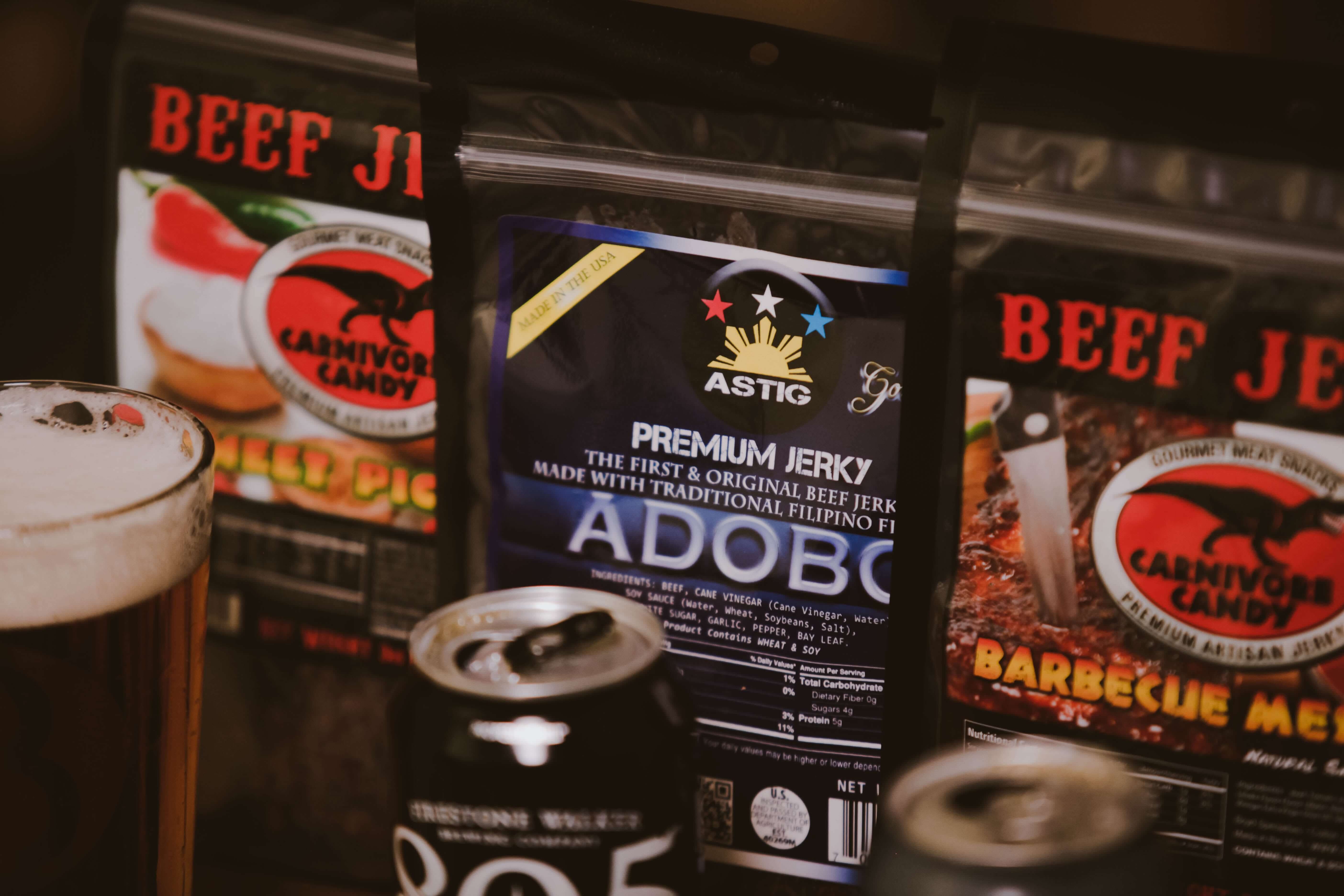 Beer & Beef Jerky Gift Basket