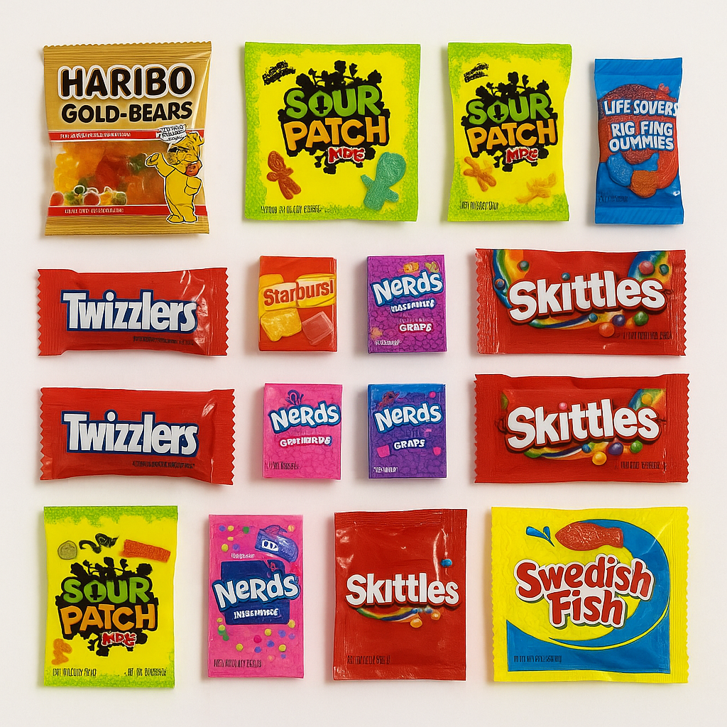 21 Assorted Mini Candy Bundle