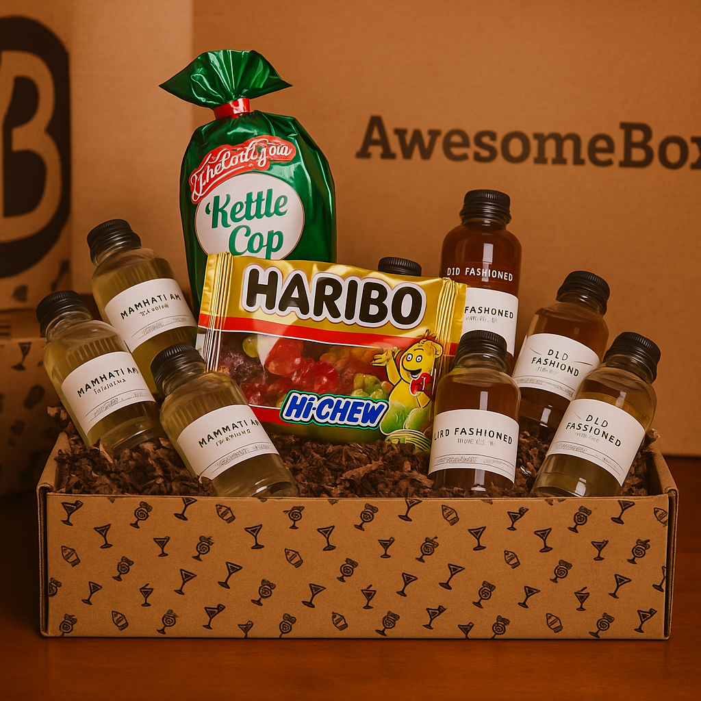On the Rocks Cocktail Sampler Gift Set BroBox