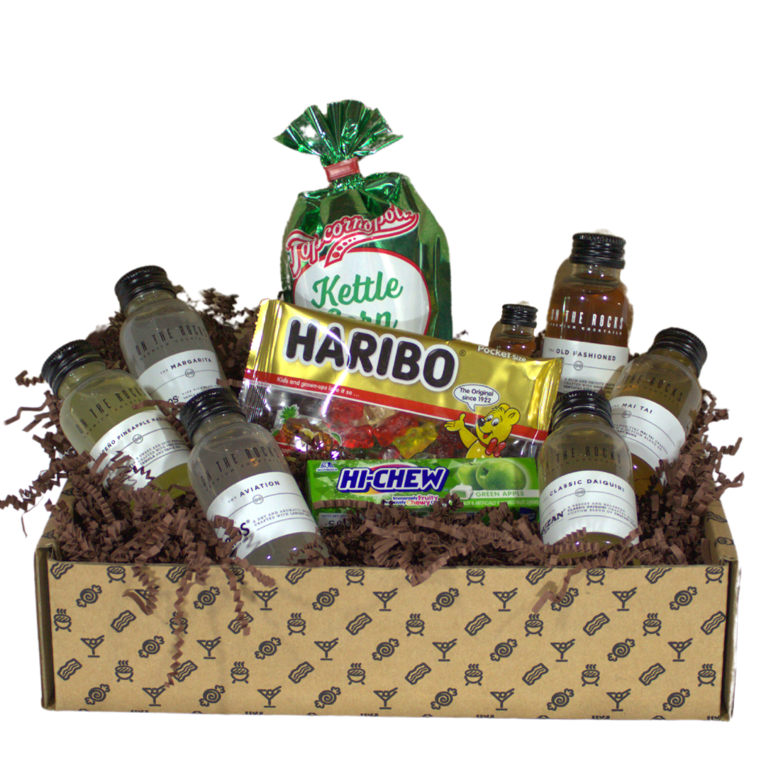 On the Rocks Cocktail Sampler Gift Set BroBox