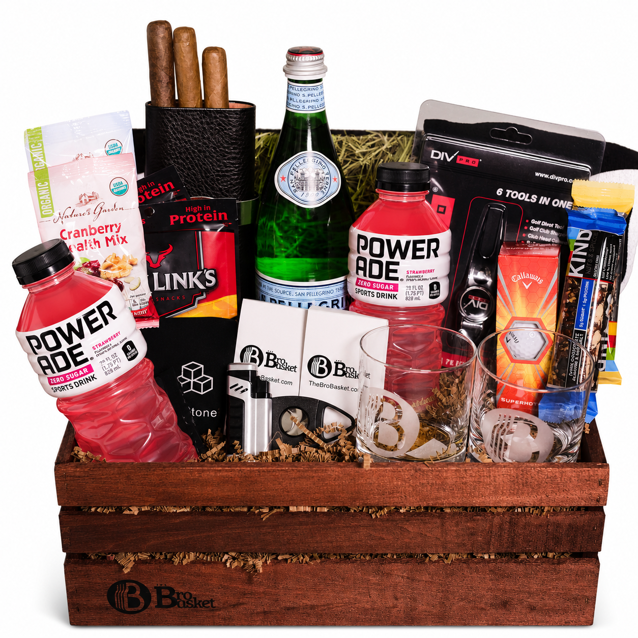 Serious Golf Gift Basket