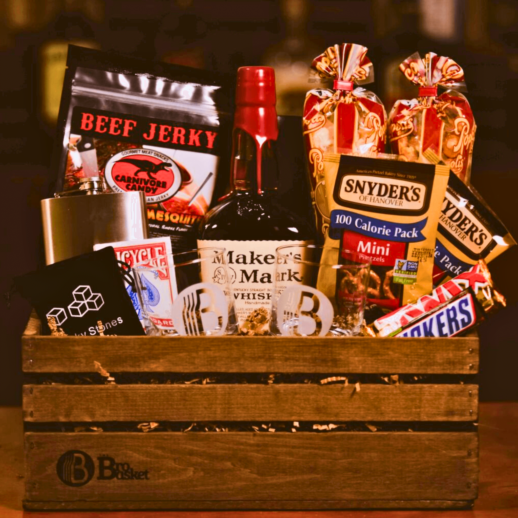 The Man Cave Gift Basket