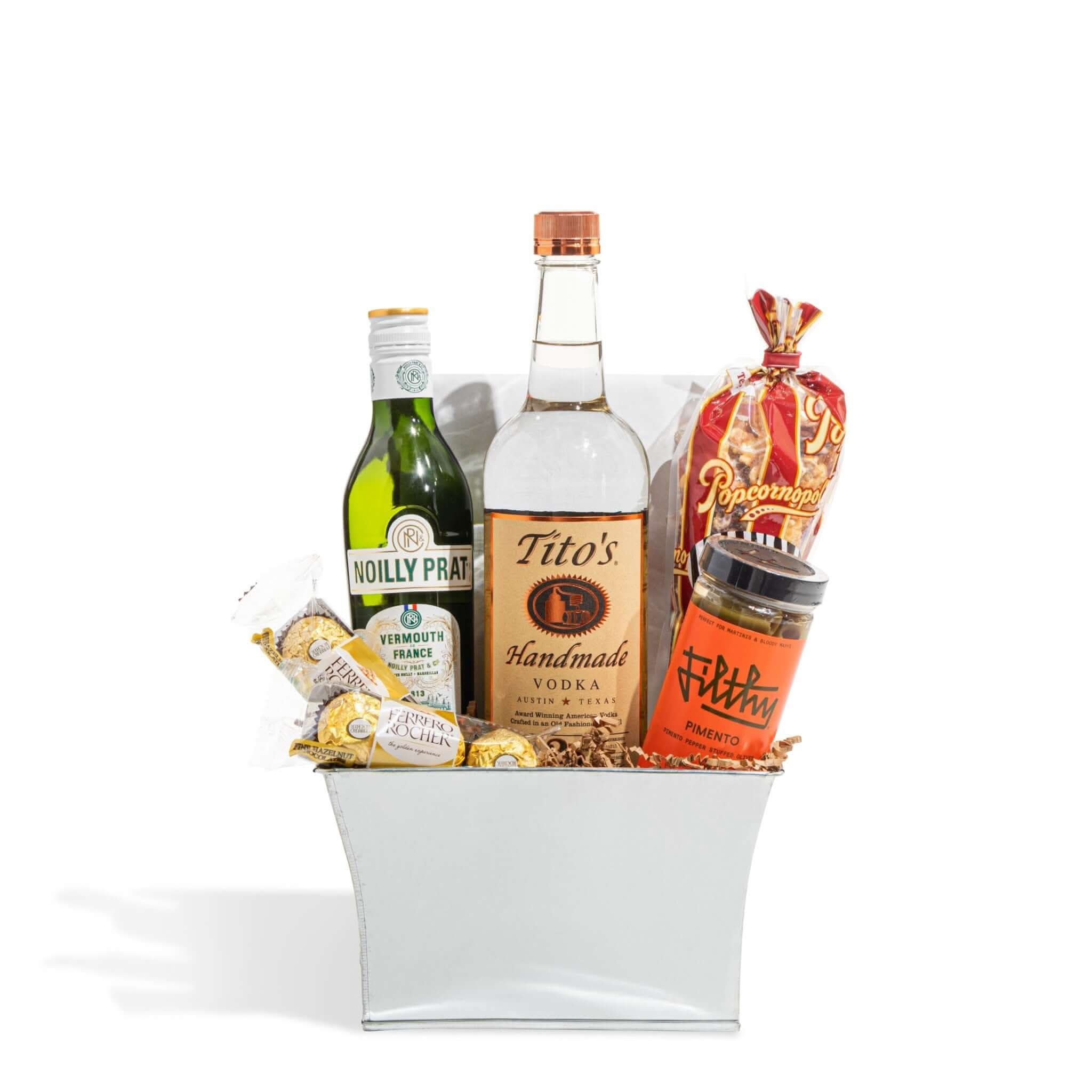 Vodka Martini Gift Basket