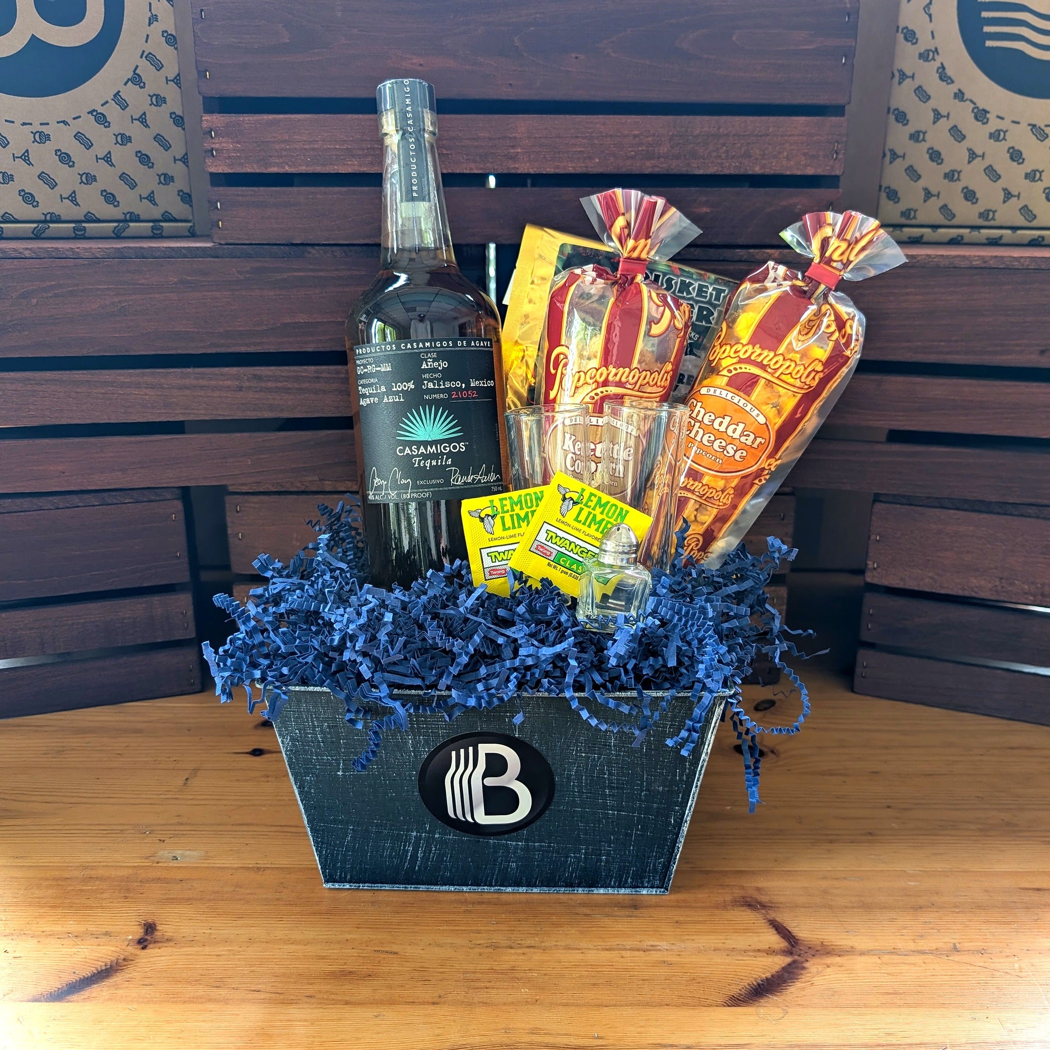 Casamigos Anejo Tequila Gift Basket | The BroBasket