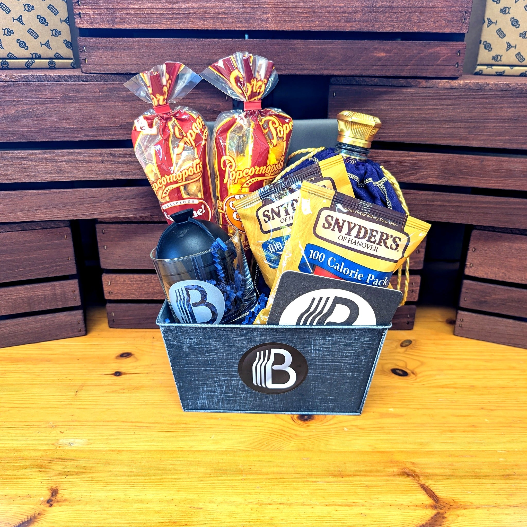 Crown Royal Canadian Whiskey Gift Basket | The BroBasket