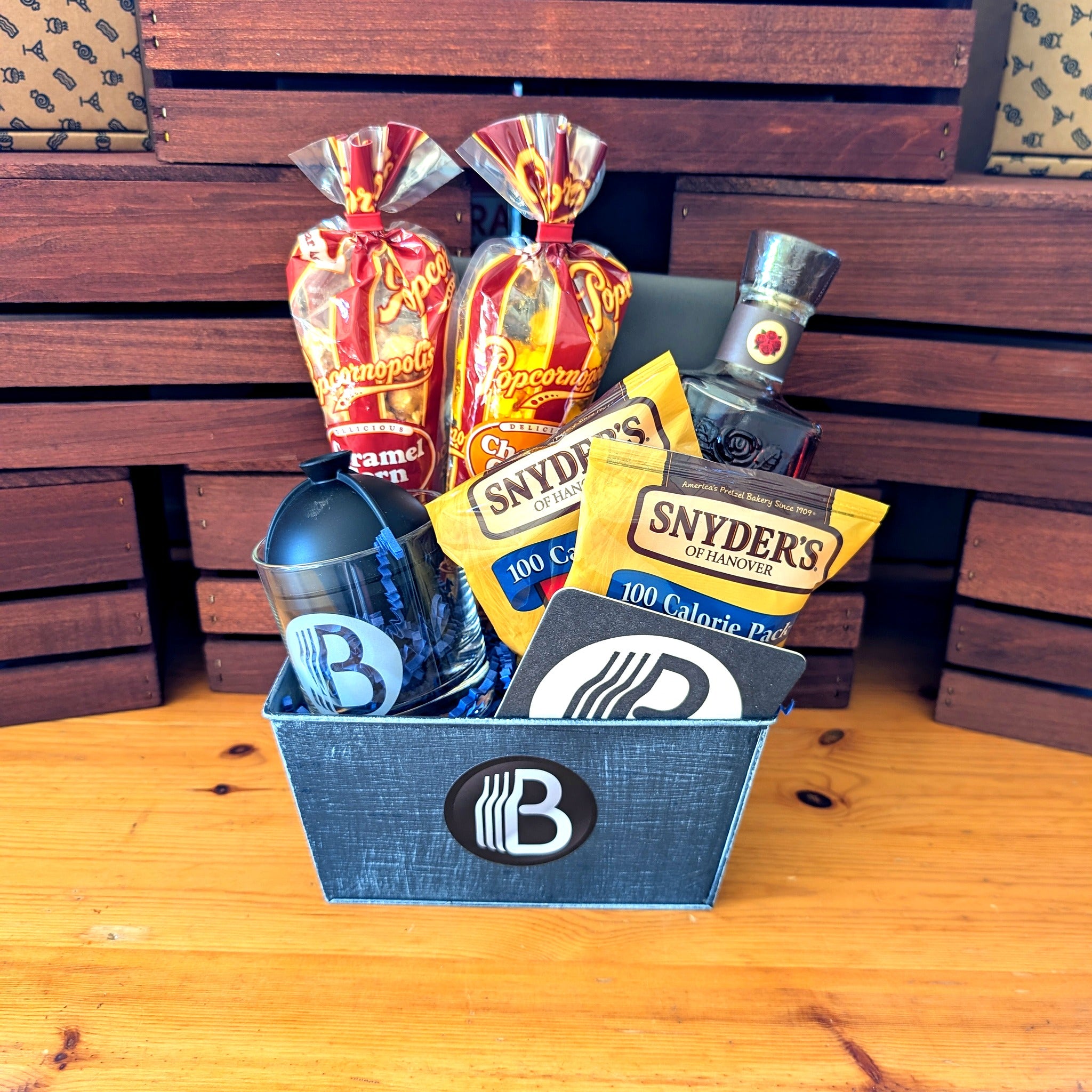 Four Roses Single Barrel Bourbon Whiskey Gift Box | The BroBasket