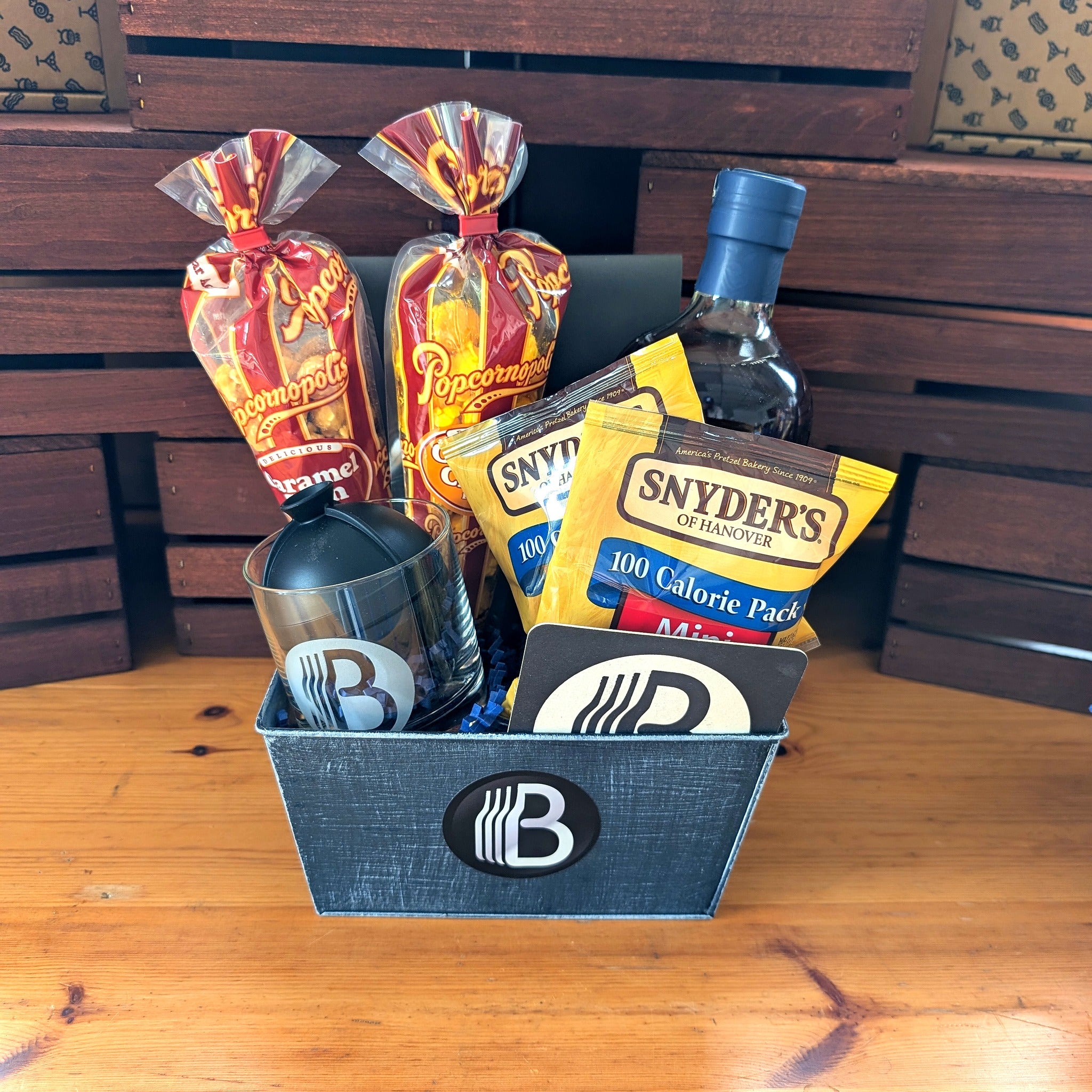 Heaven Hill Bottle-in-Bond Kentucky Bourbon Gift Basket | The BroBasket