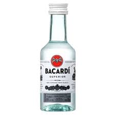 Bacardi Silver Rum - 50ml