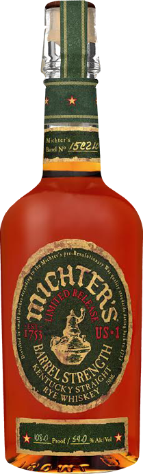 MGichter's Barrel Strength Rye Whiskey - 750ml