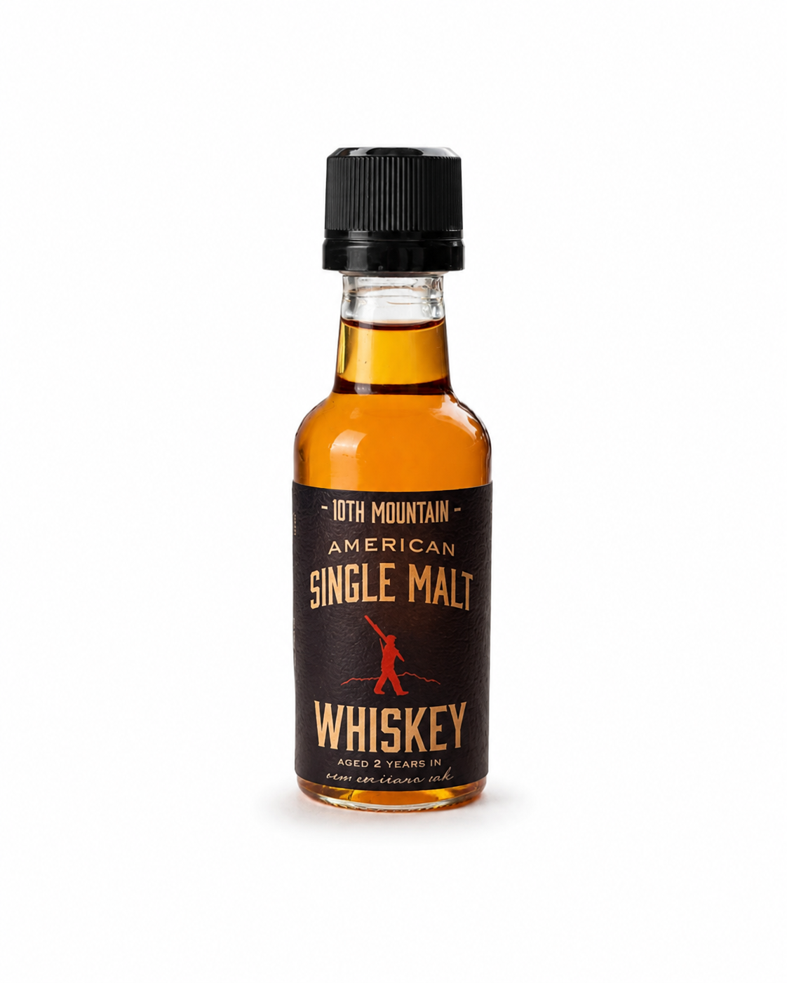 10th Mountain American Single Malt Whiskey Mini – 50ml