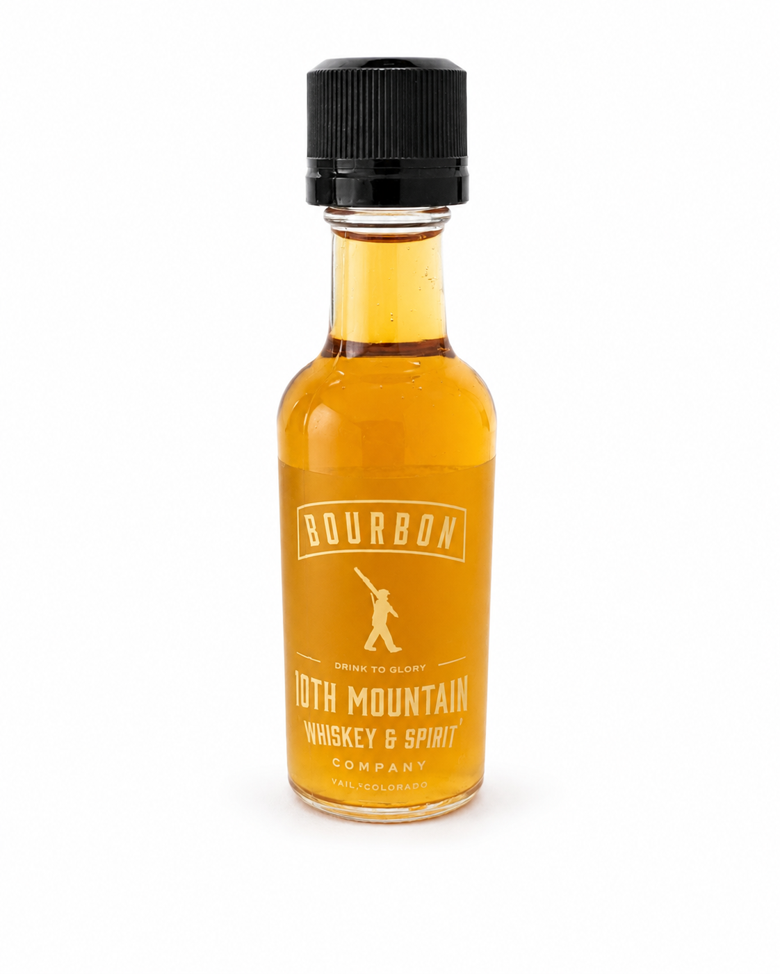 10th Mountain Bourbon Whiskey Mini – Vail, Colorado – 50ml