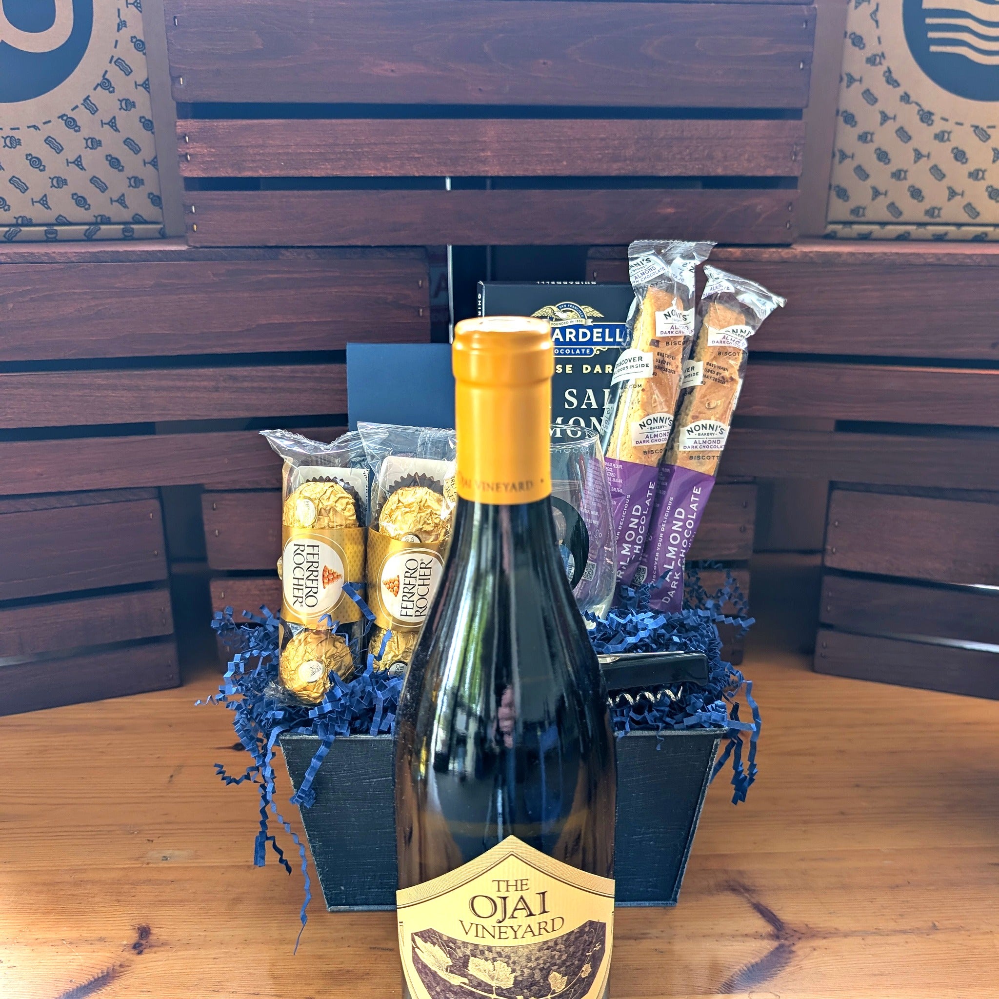 The Ojai Vineyard Pinot Noir Wine Gift Basket | The BroBasket