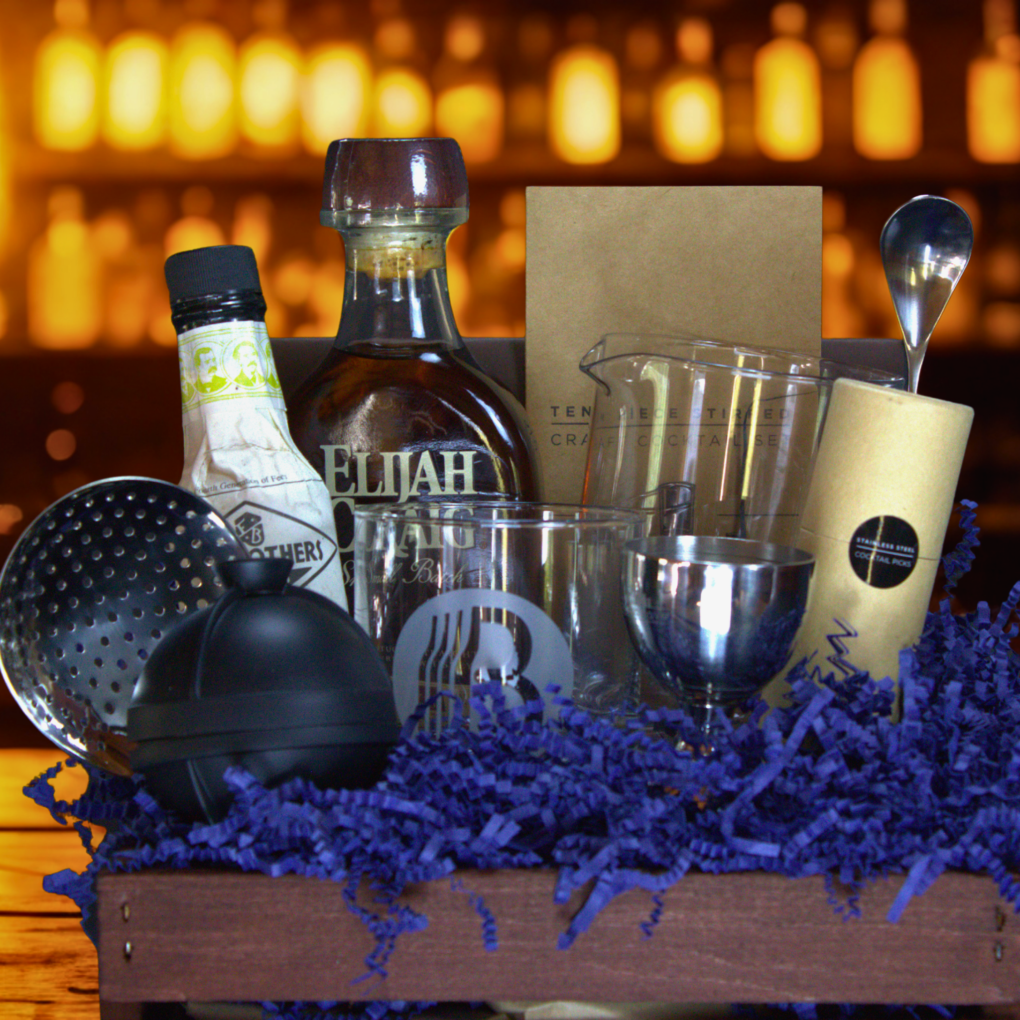 Old-Fashioned Cocktail Gift Basket