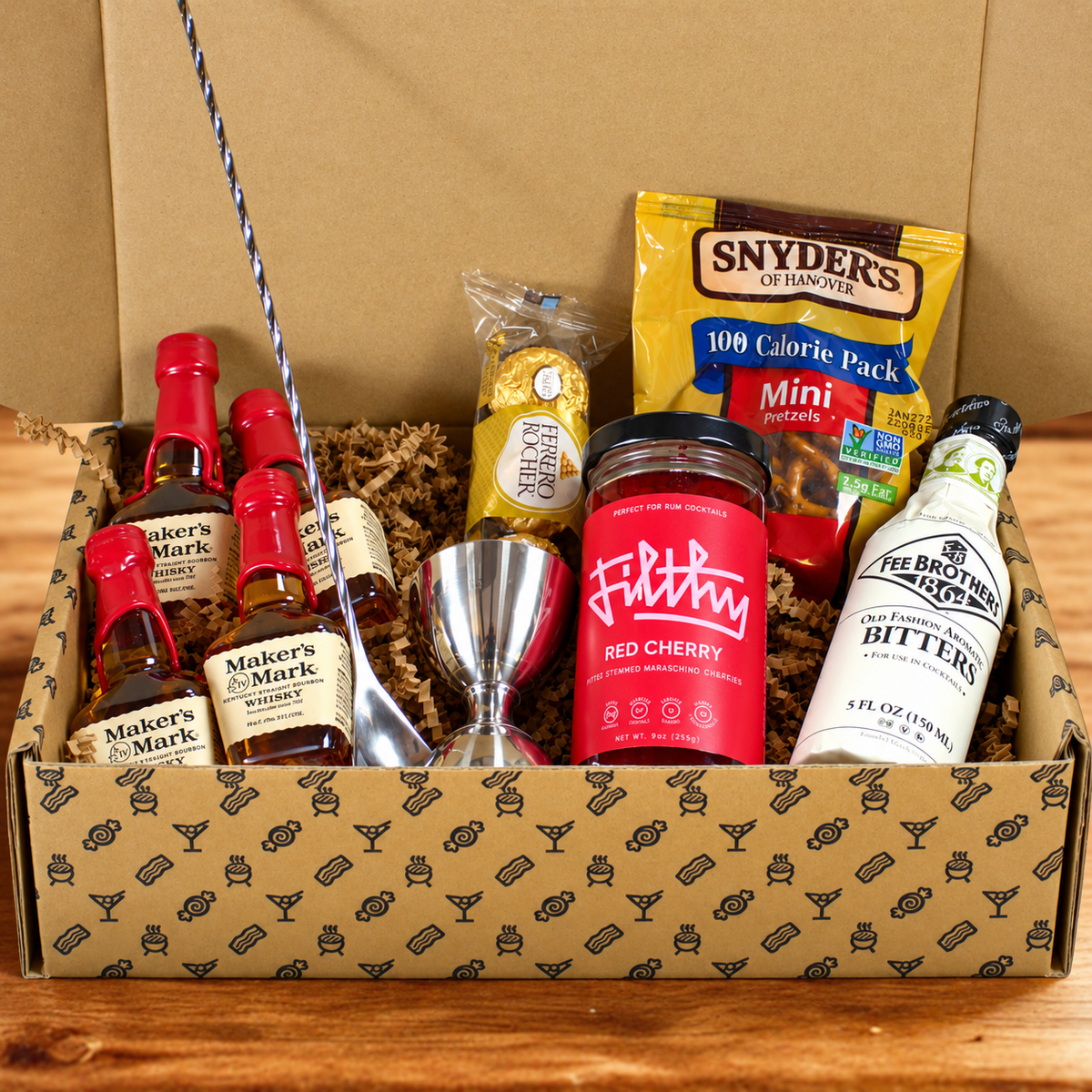 Old Fashioned Cocktail Gift Box - The BroBasket