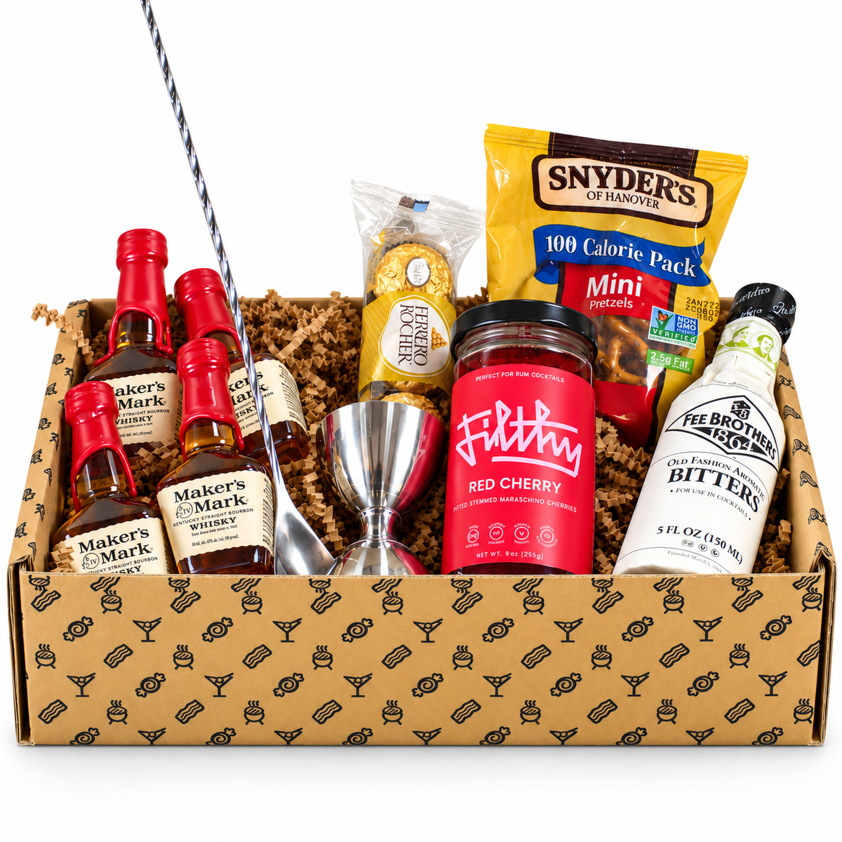 Old Fashioned Cocktail Gift Box - The BroBasket