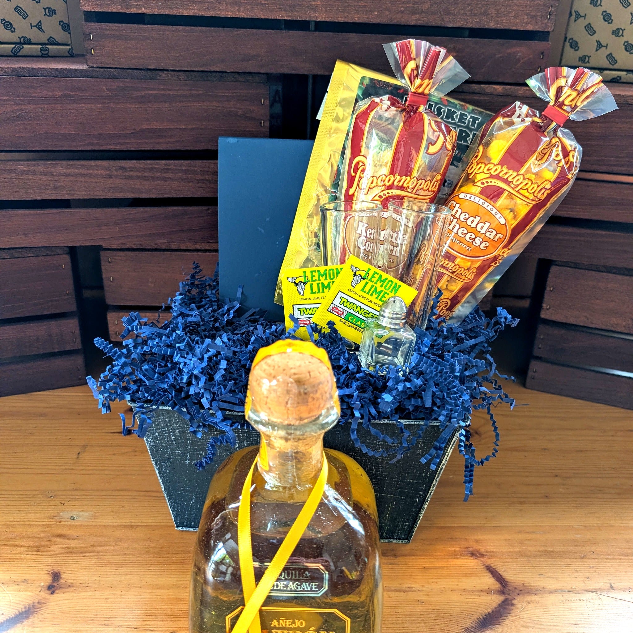 Patron Reposado Tequila Gift Basket | The BroBasket