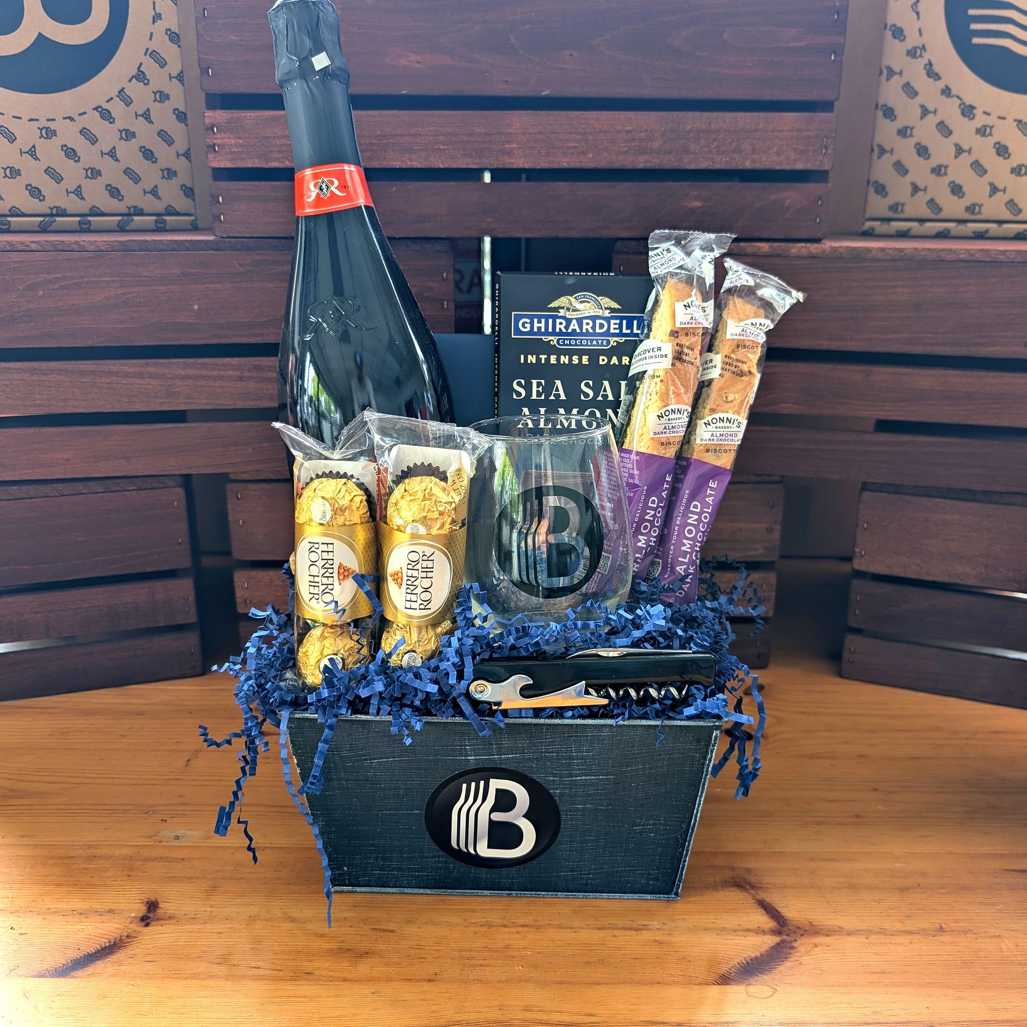 Ruffino Prosecco Champagne Gift Basket | The BroBasket