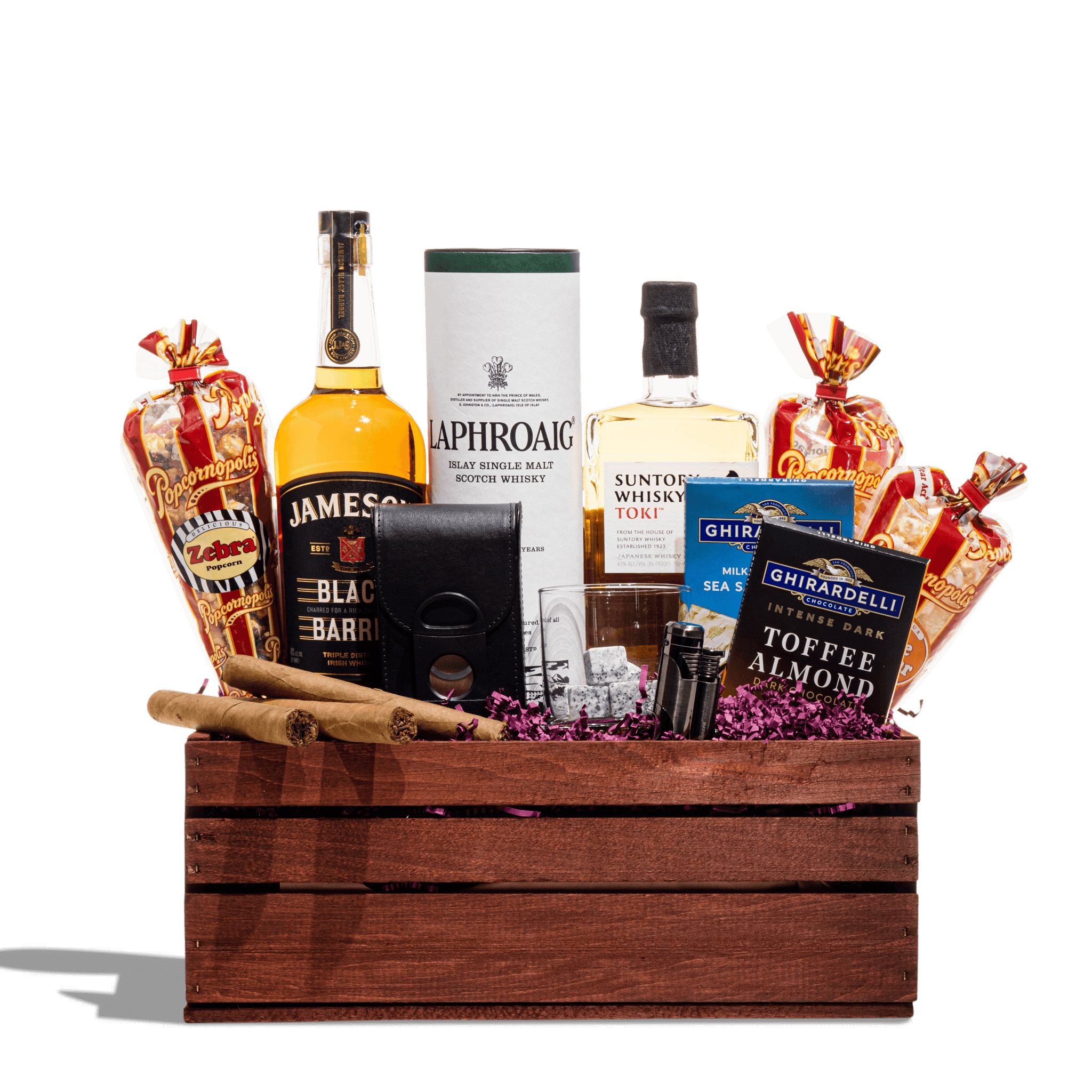 A World of Whiskey Gift Basket